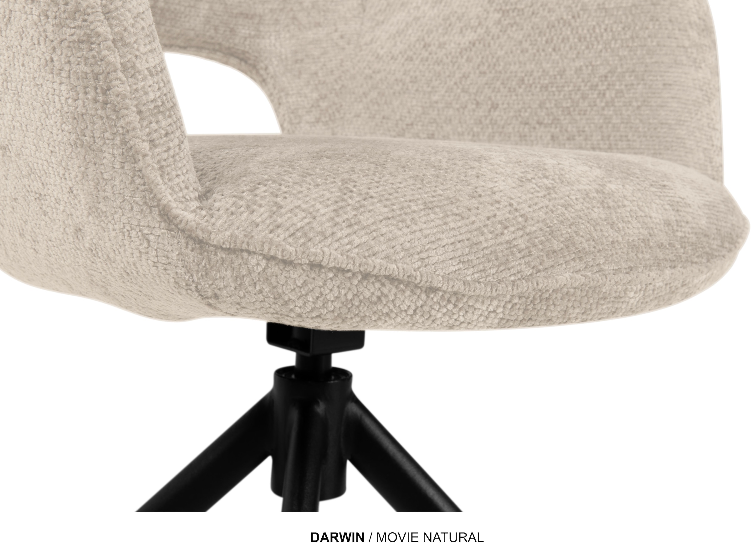 OMG Design Esszimmerstuhl »Darwin« (Set) 2 Stk.Drehstuhl mit auto-return, Armlehnenstuhl