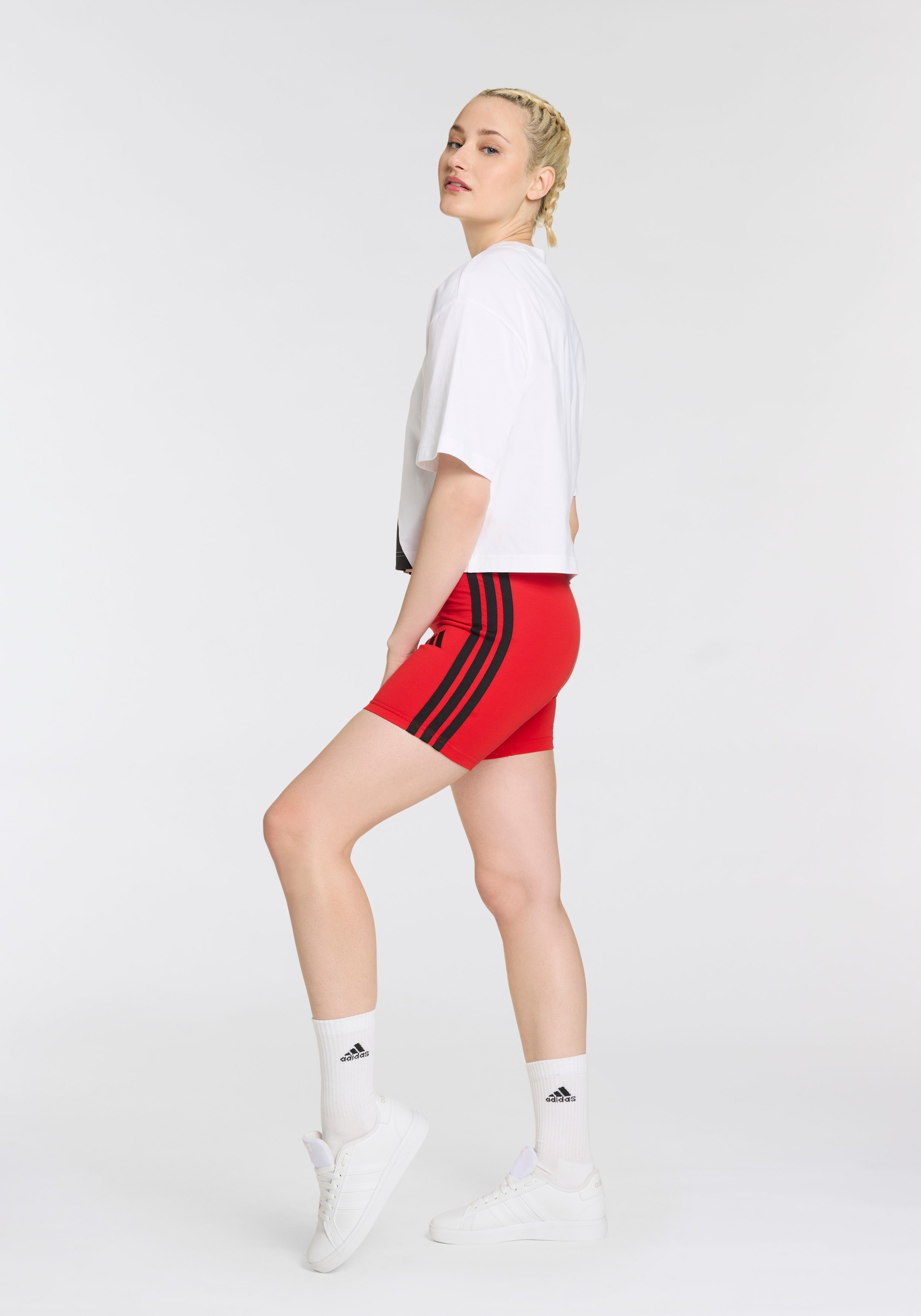 adidas Sportswear Trainingstights »W 3S SJ BK SHO«, (1 tlg.)