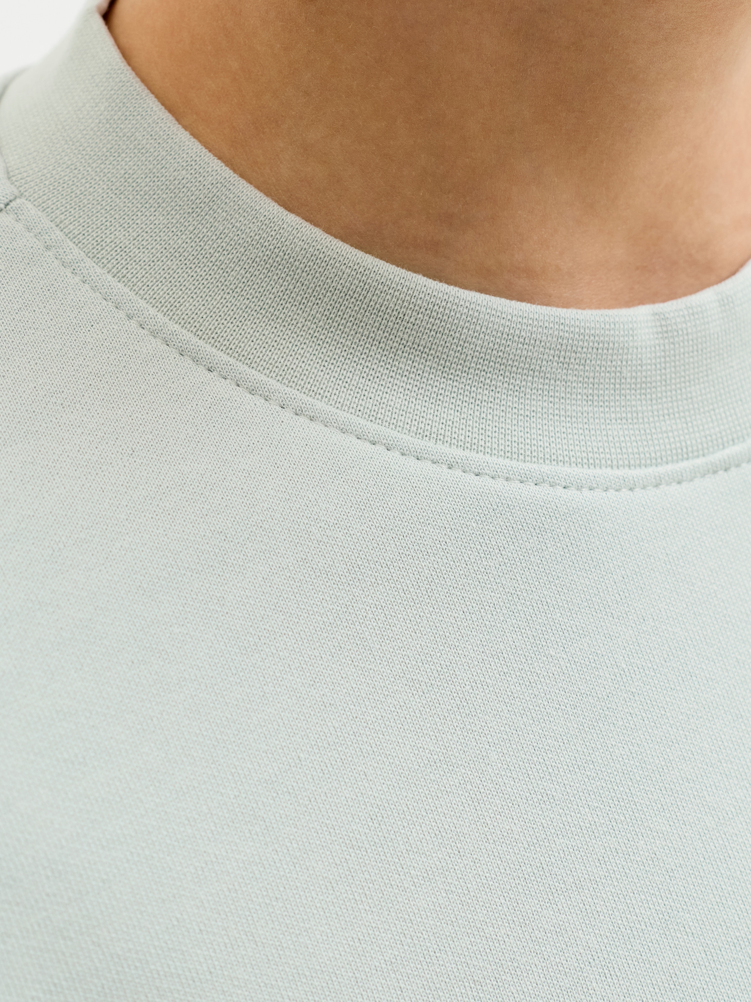 Jack & Jones Junior T-Shirt »JCOFUSION CHEST BRAND TEE SS CN JNR« Materialmix, regular Fit, Kurzarm