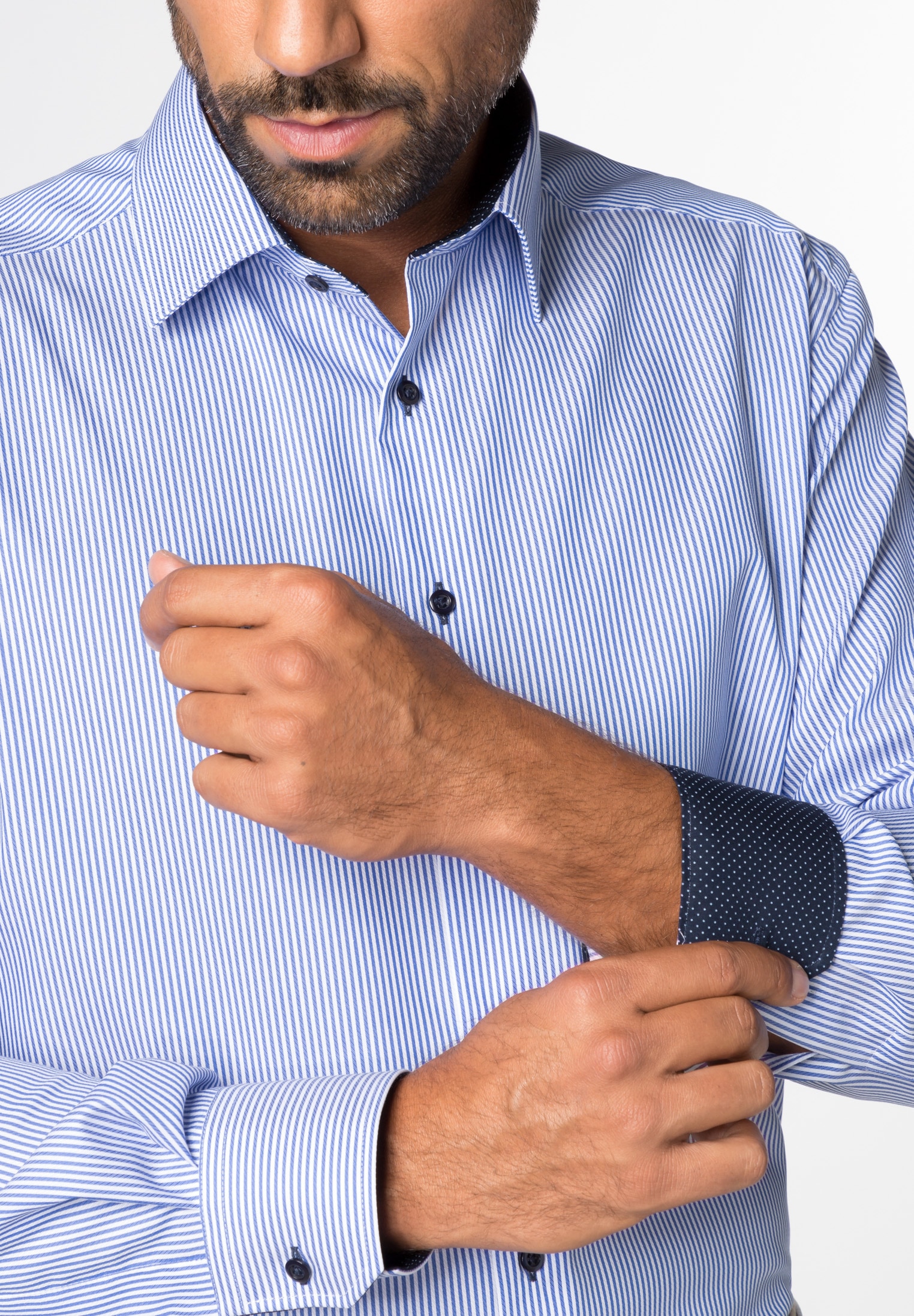 Eterna Langarmhemd »MODERN FIT« NON IRON (bügelfrei)