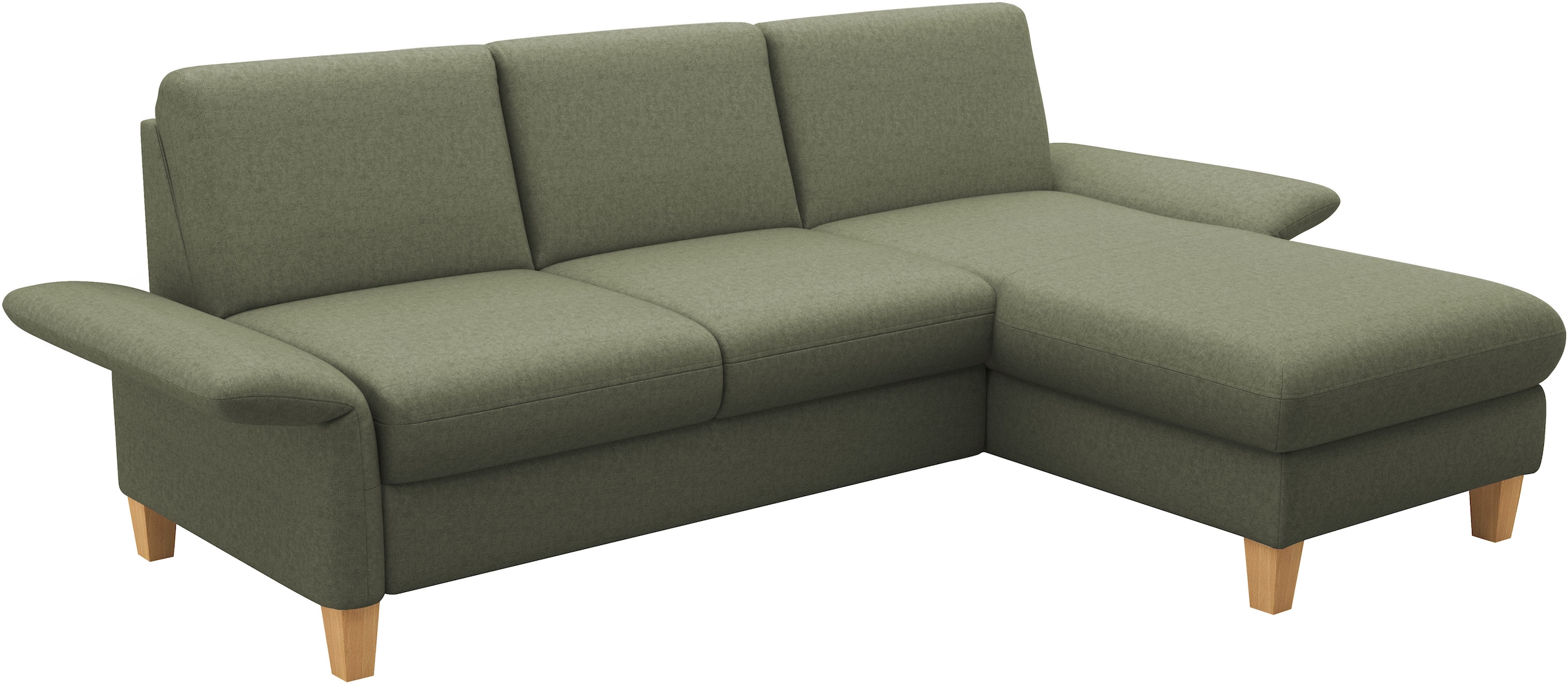 Home affaire Ecksofa »Rochelle, L-Form«, wahlweise mit Armteilverstellung, Bettfunktion und Bettkasten