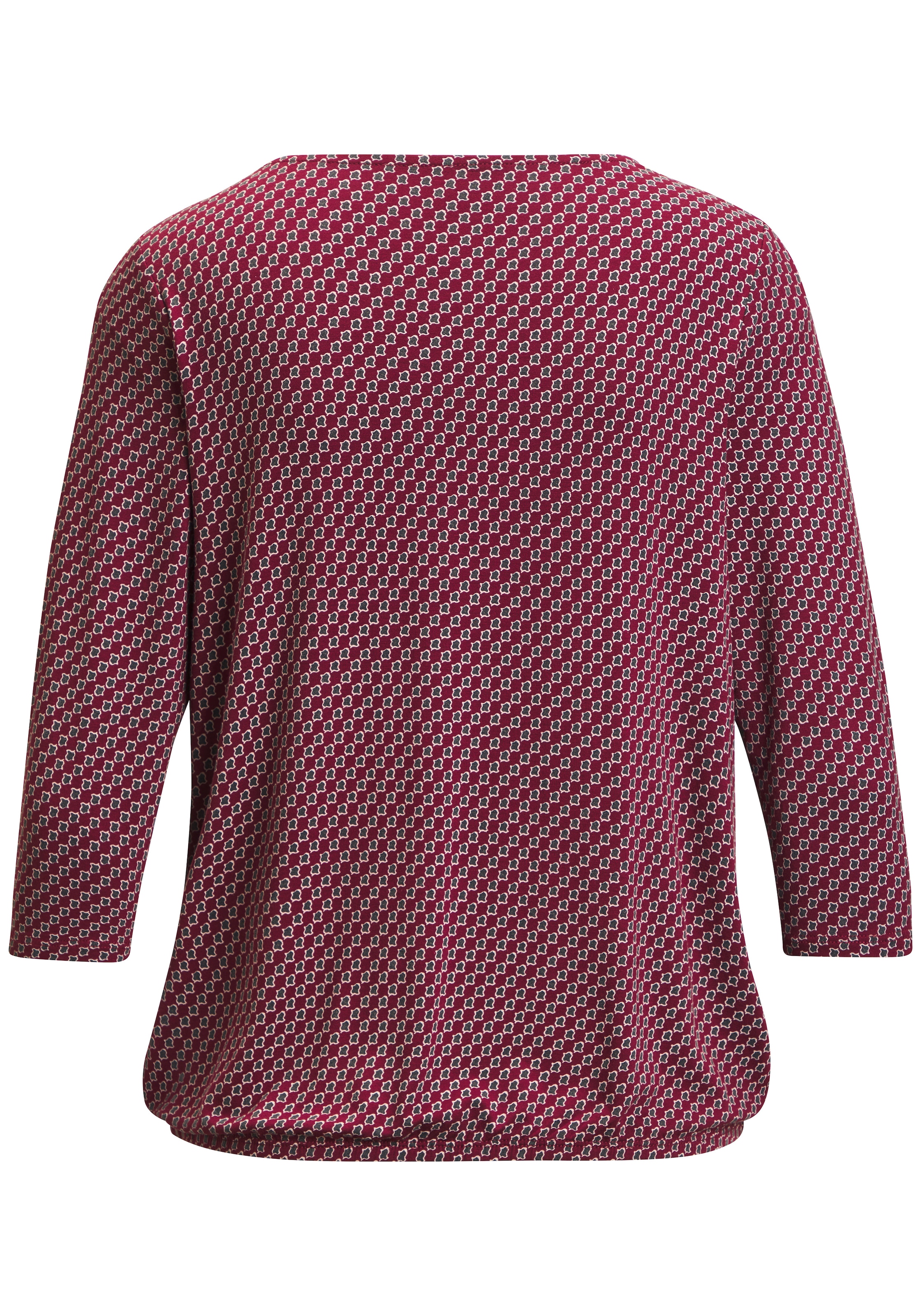 Vivance Rundhalsshirt »mit goldfarbenem Zierknopf am Ausschnitt« 2er-Pack,  aus weichem Viskose-Stretch