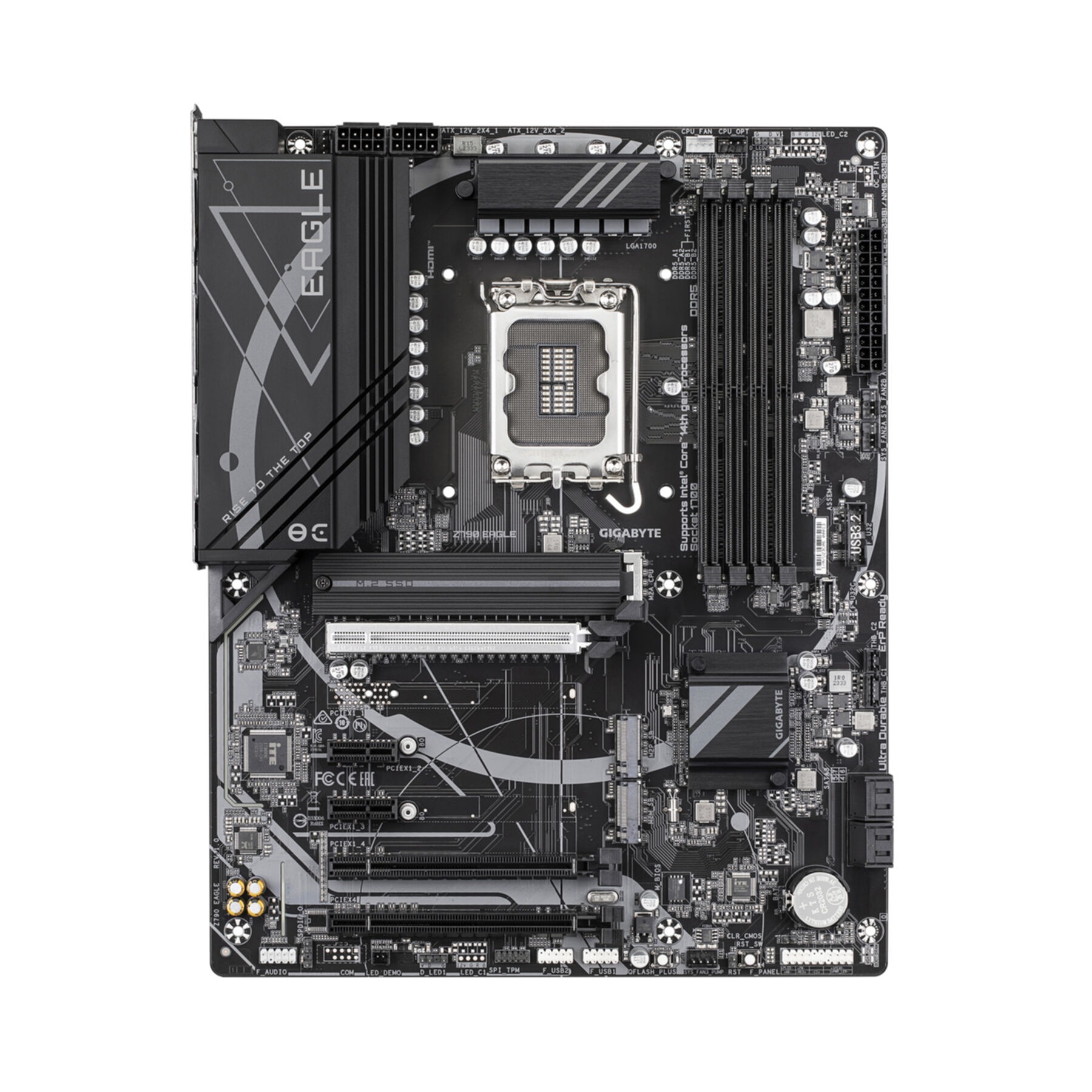 Gigabyte Mainboard »Z790 EAGLE Mainboard - Unterstützt 14. Gen. Intel Core CPUs, 12+1+1 Ph«