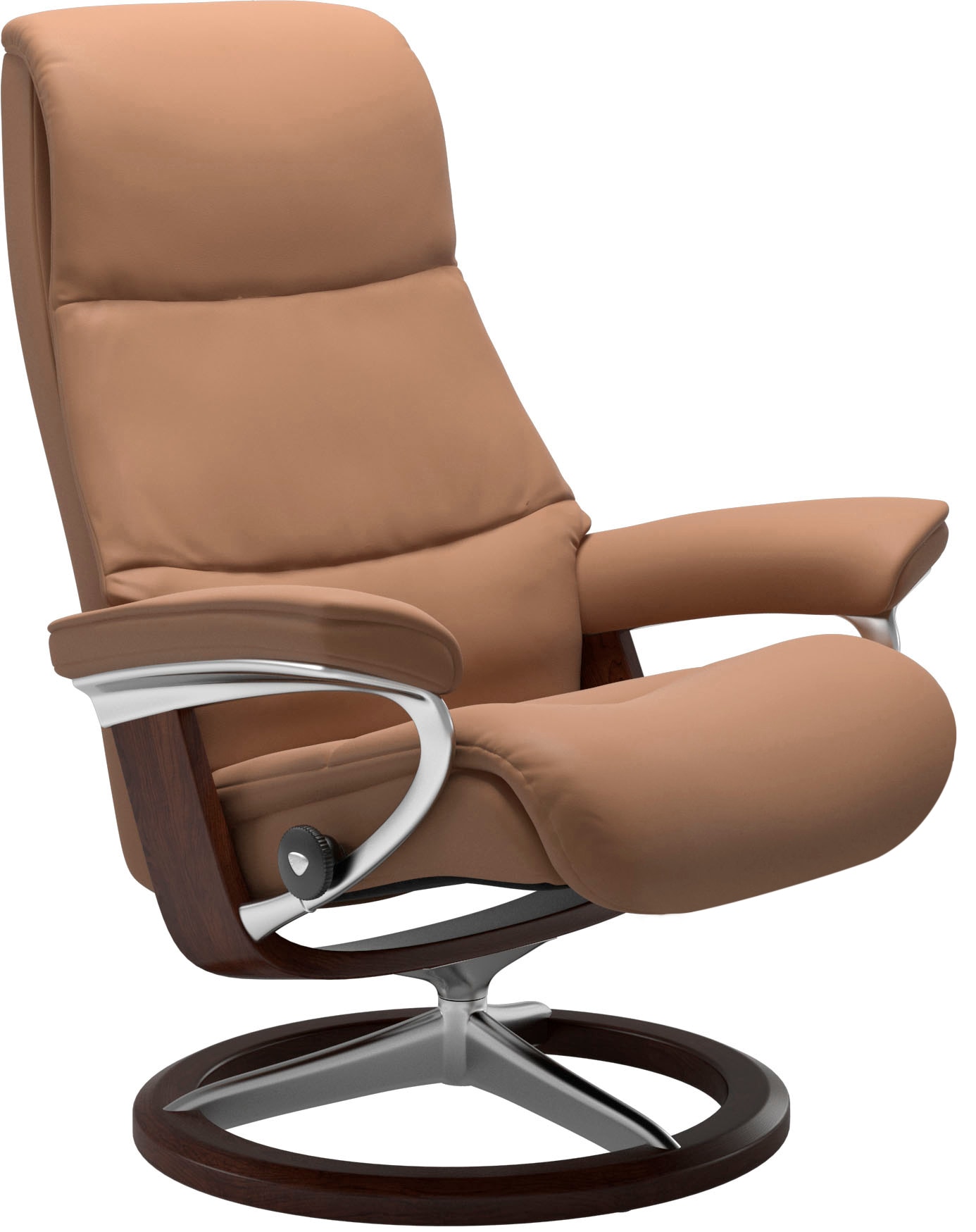 Stressless® Relaxsessel »View« mit Signature Base, Größe S,Gestell Braun