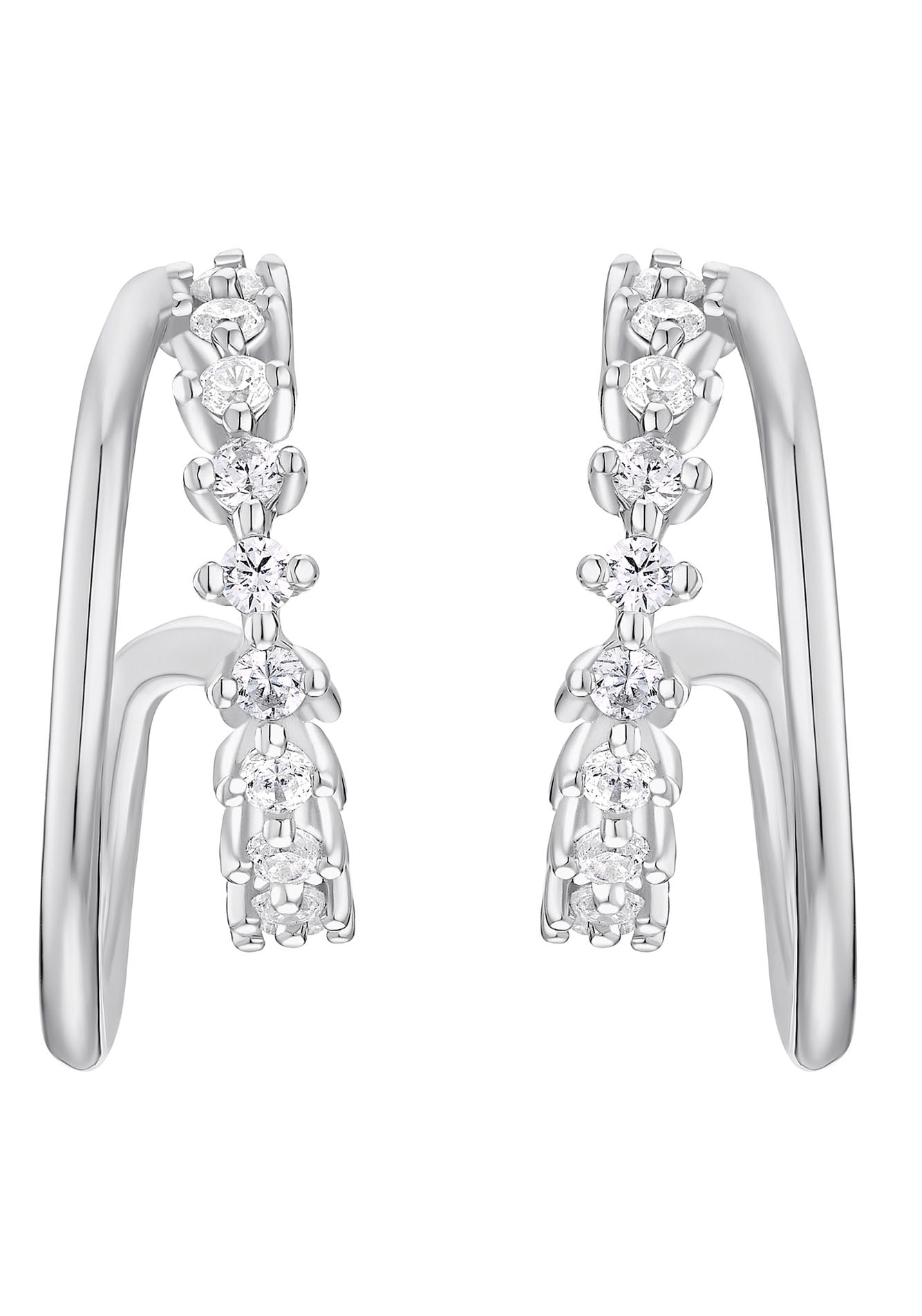 Noelani Paar Creolen »2031568, 2031569« mit Zirkonia (synth.)