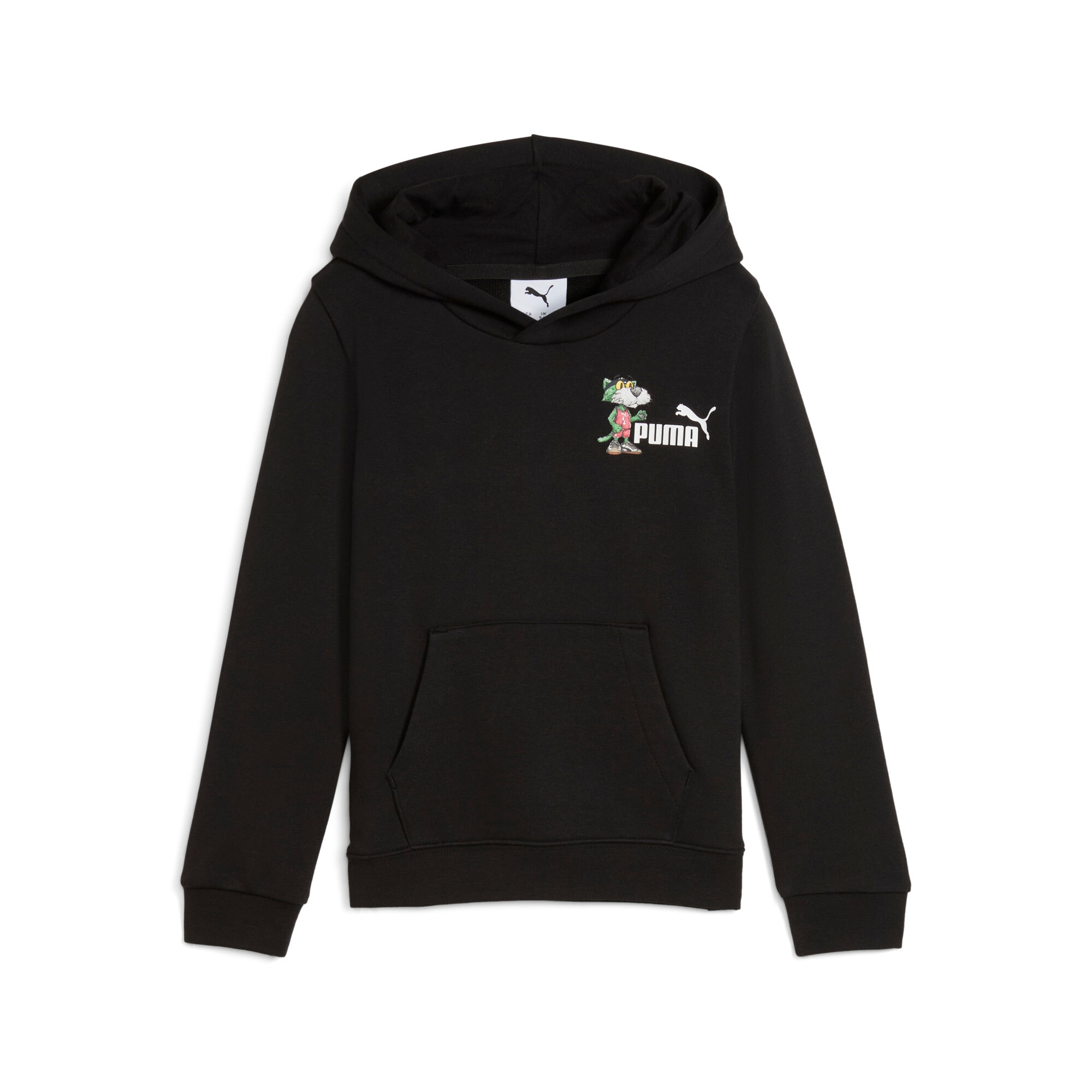 PUMA Kapuzensweatshirt »SUPER  HOODIE PS«, für sportliche Aktivitäten und Streetwear, mit Print-Applikation
