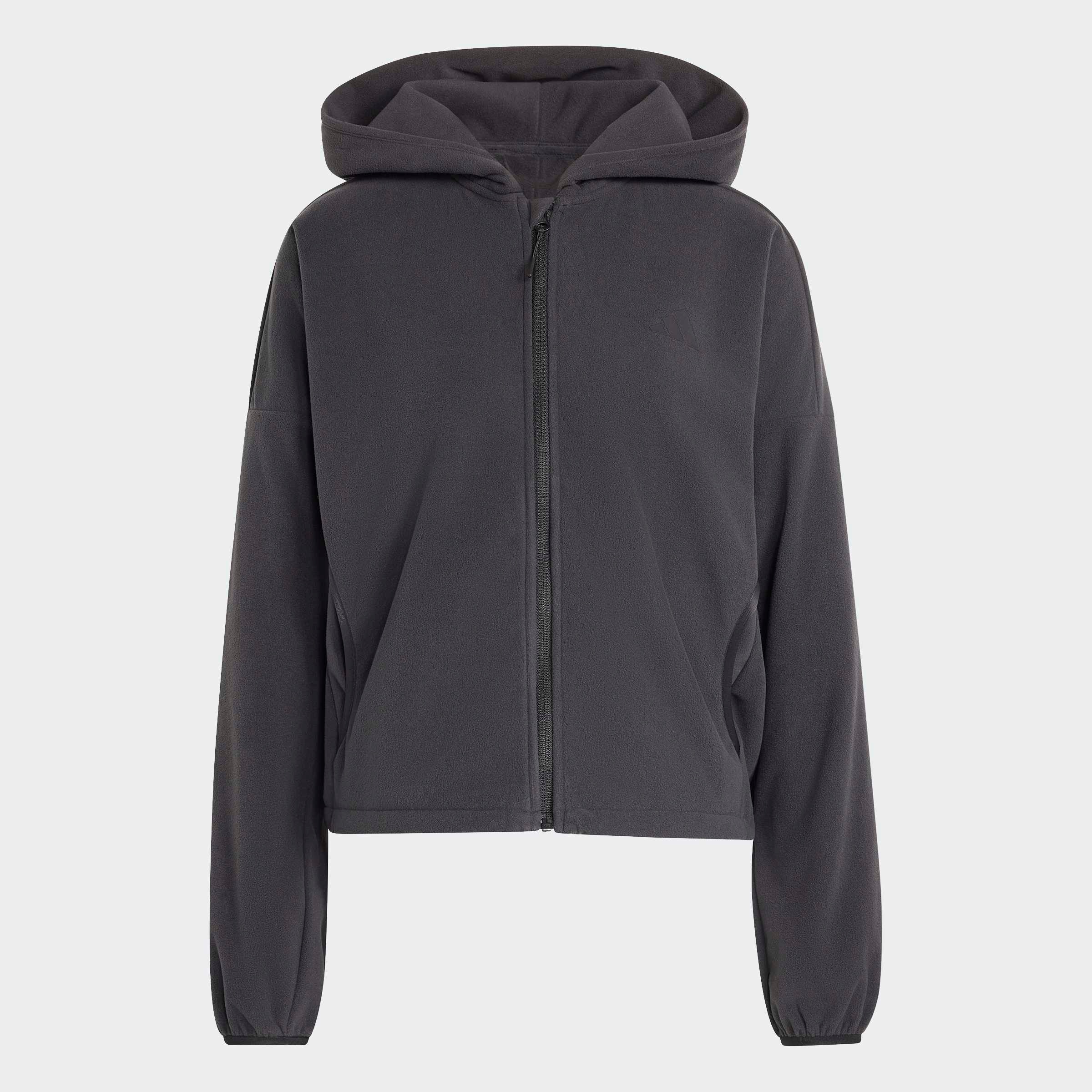 adidas Sportswear Kapuzensweatshirt »CITY TECH HIGH PILE FLEECE FULL ZIP«, mit Reißverschluss
