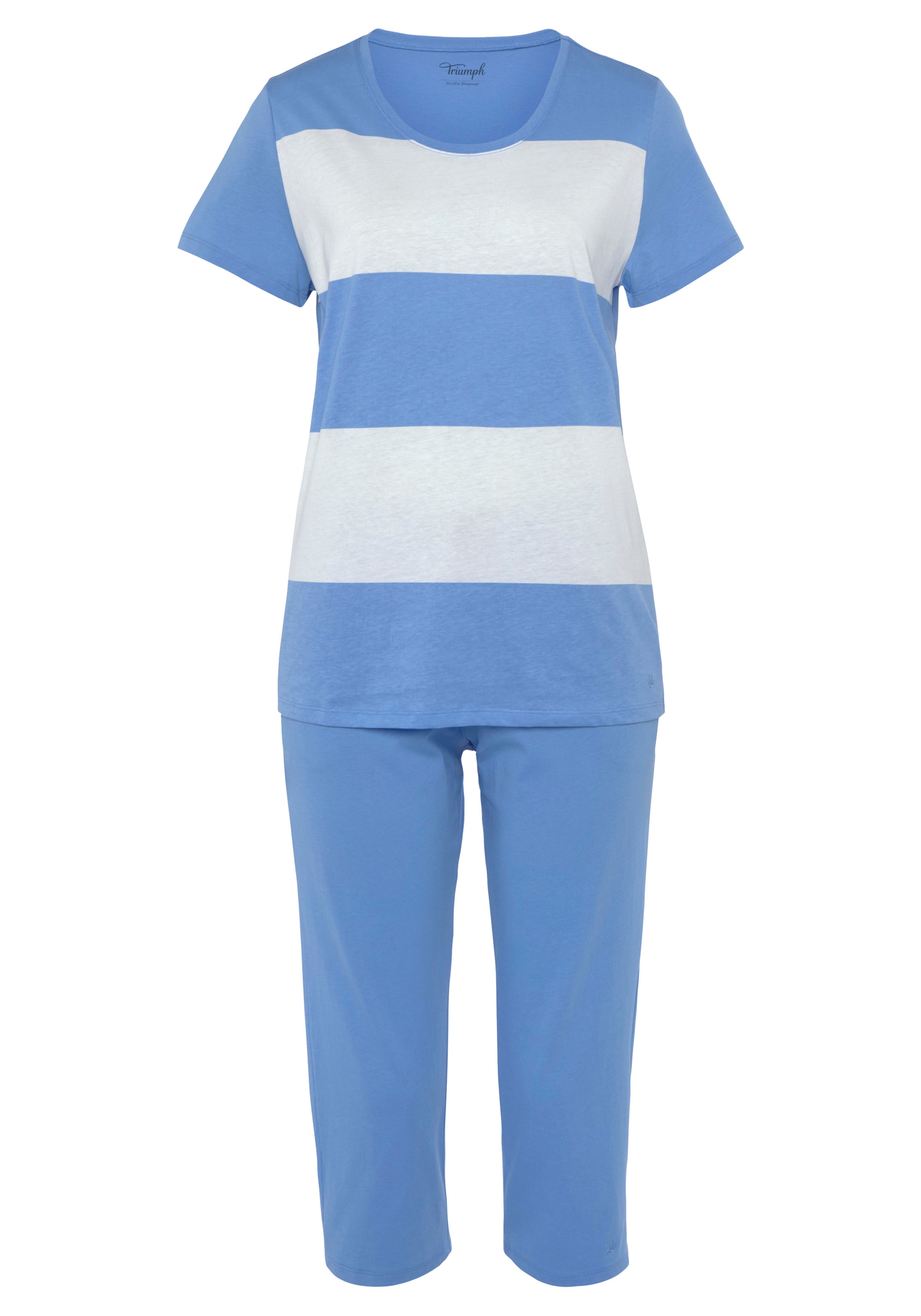 Triumph Schlafanzug »Sets PK Capri X 01«, (Set, 2 tlg.), im  Blockstreifen-Design bei ♕ | Pyjama-Sets