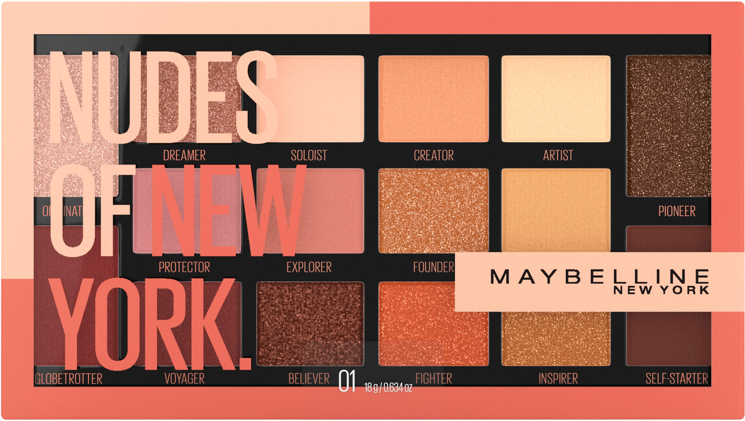 Lidschatten-Palette »Nudes Of New York«