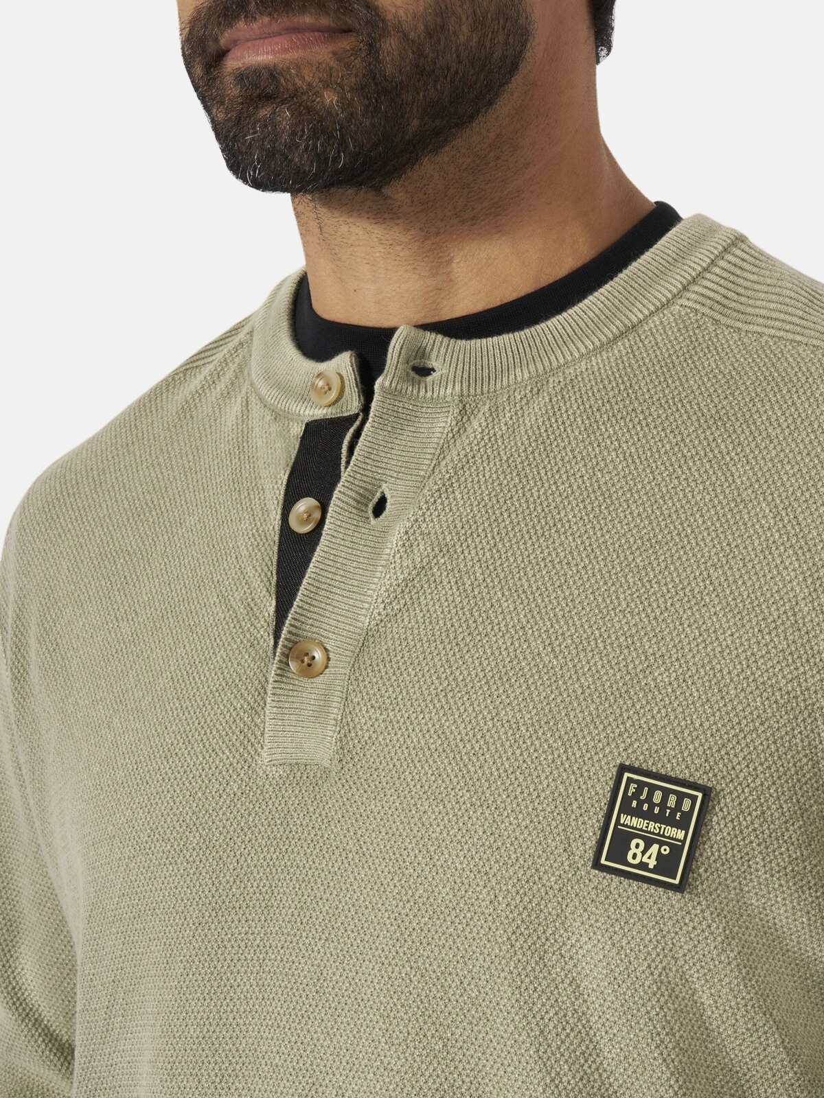 Jan Vanderstorm Strickpullover »Pullover WOLFHARD«