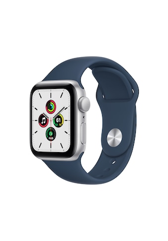 Apple Smartwatch »Apple Watch Series SE GPS, Aluminium silber, 44 mm mit Sportarmband,... kaufen