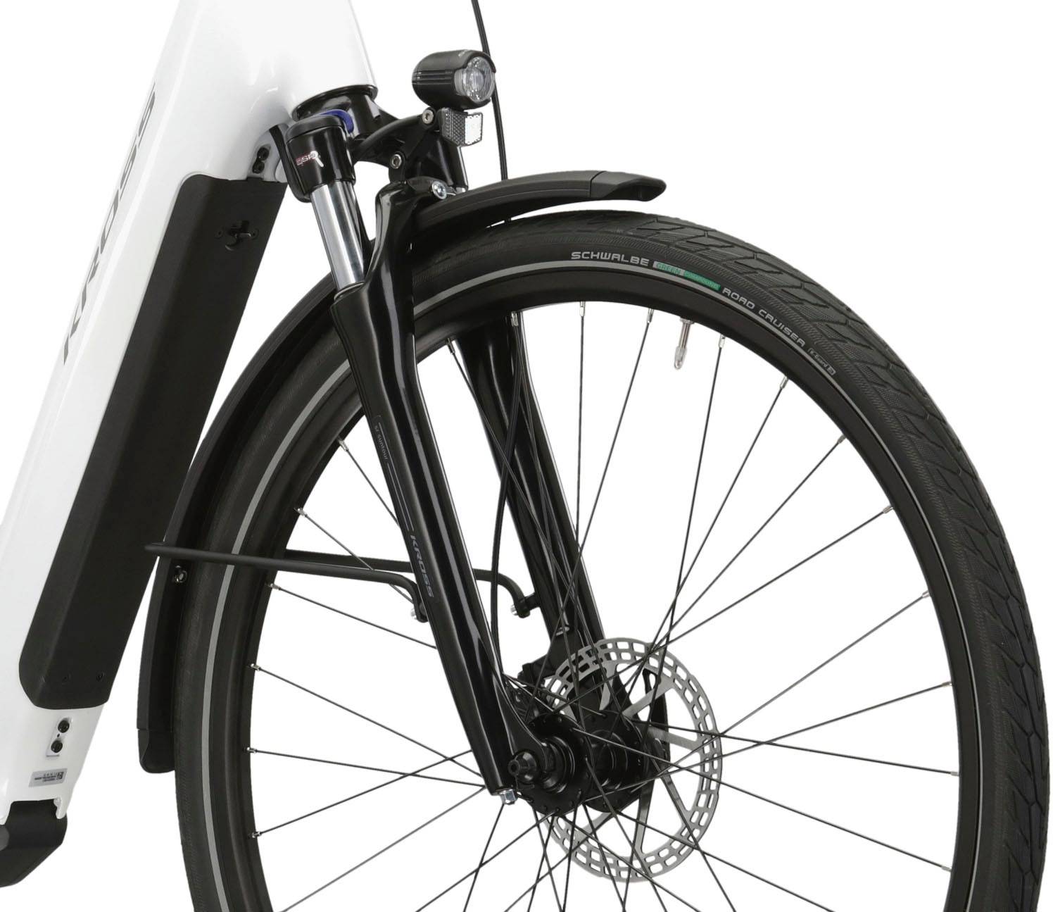 Kross E-Bike »KROSS E-Trekkingrad Trans 5.0 28" weiß 9 Gänge«, 9 Gang, microSHIFT, ADVENT M619, Mittelmotor 250 W, Pedelec, Elektrofahrrad für Damen und Herren