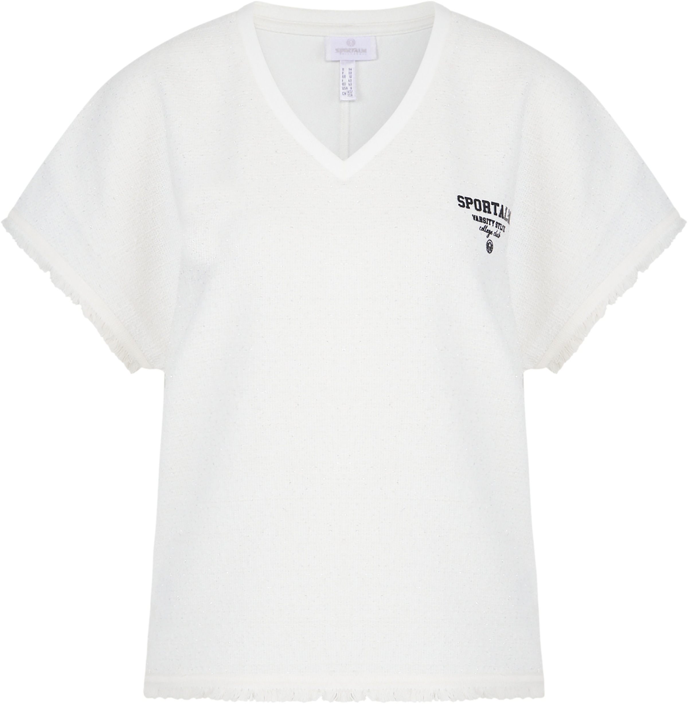 Sportalm Kitzbühel T-Shirt, mit Fransenborte
