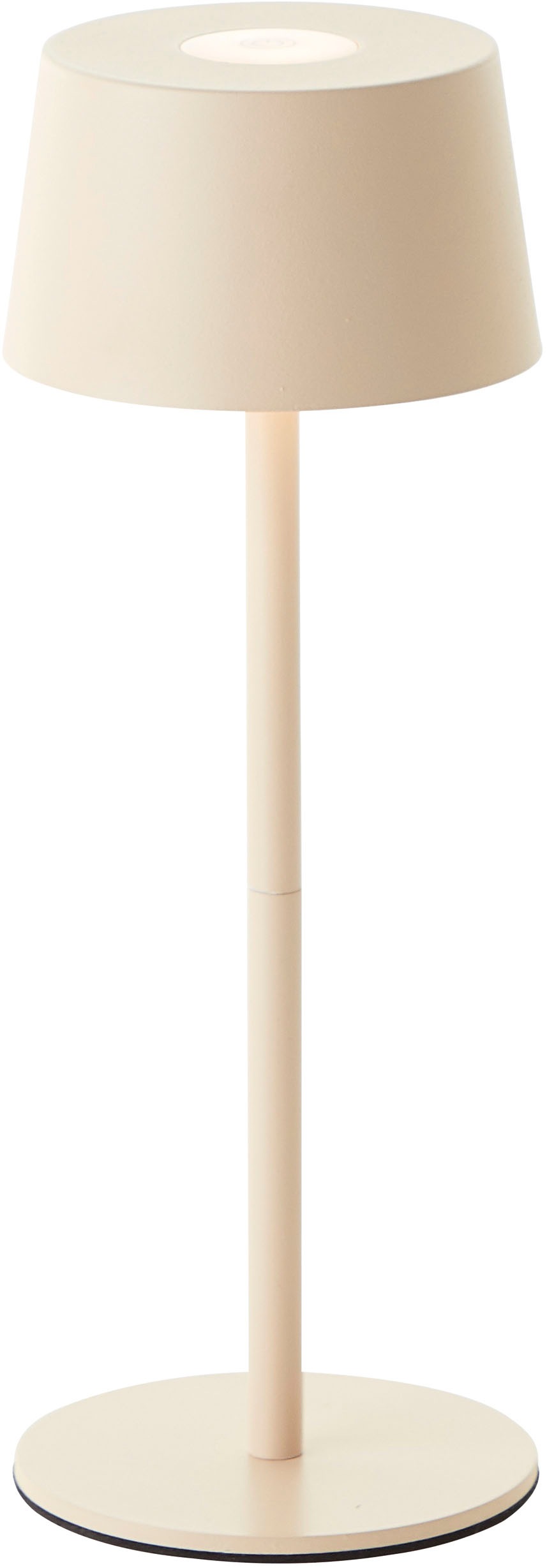 Brilliant LED Außen-Tischleuchte »Jona«, 1 flammig, Leuchtmittel LED-Modul | LED fest integriert, Kabellos, USB, H 25 cm, 170 lm, höhenverstellbar, 3000 K
