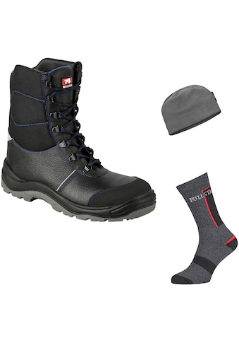 Bullstar Sicherheitsstiefel, Winter-Vorteilspack mit Socken und Mütze, S3 kaufen