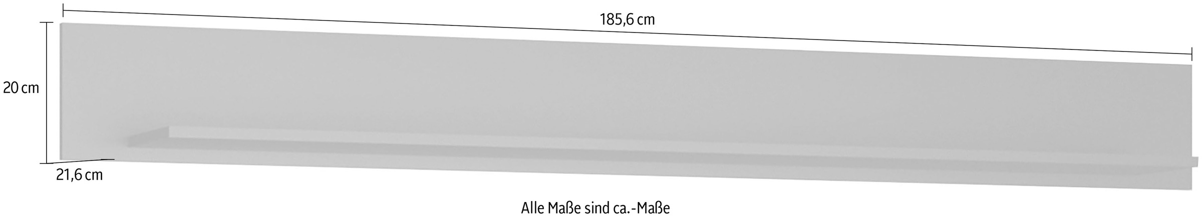 INOSIGN Wandregal »ARTONA«, Individuell planbar