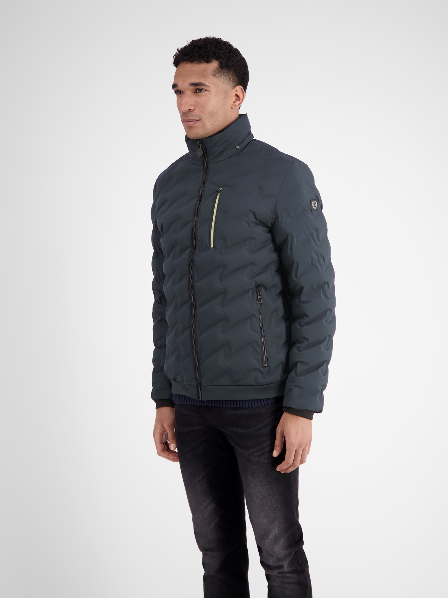 LERROS Outdoorjacke »Sportive Funktions-Steppjacke für Herren« mit Kapuze