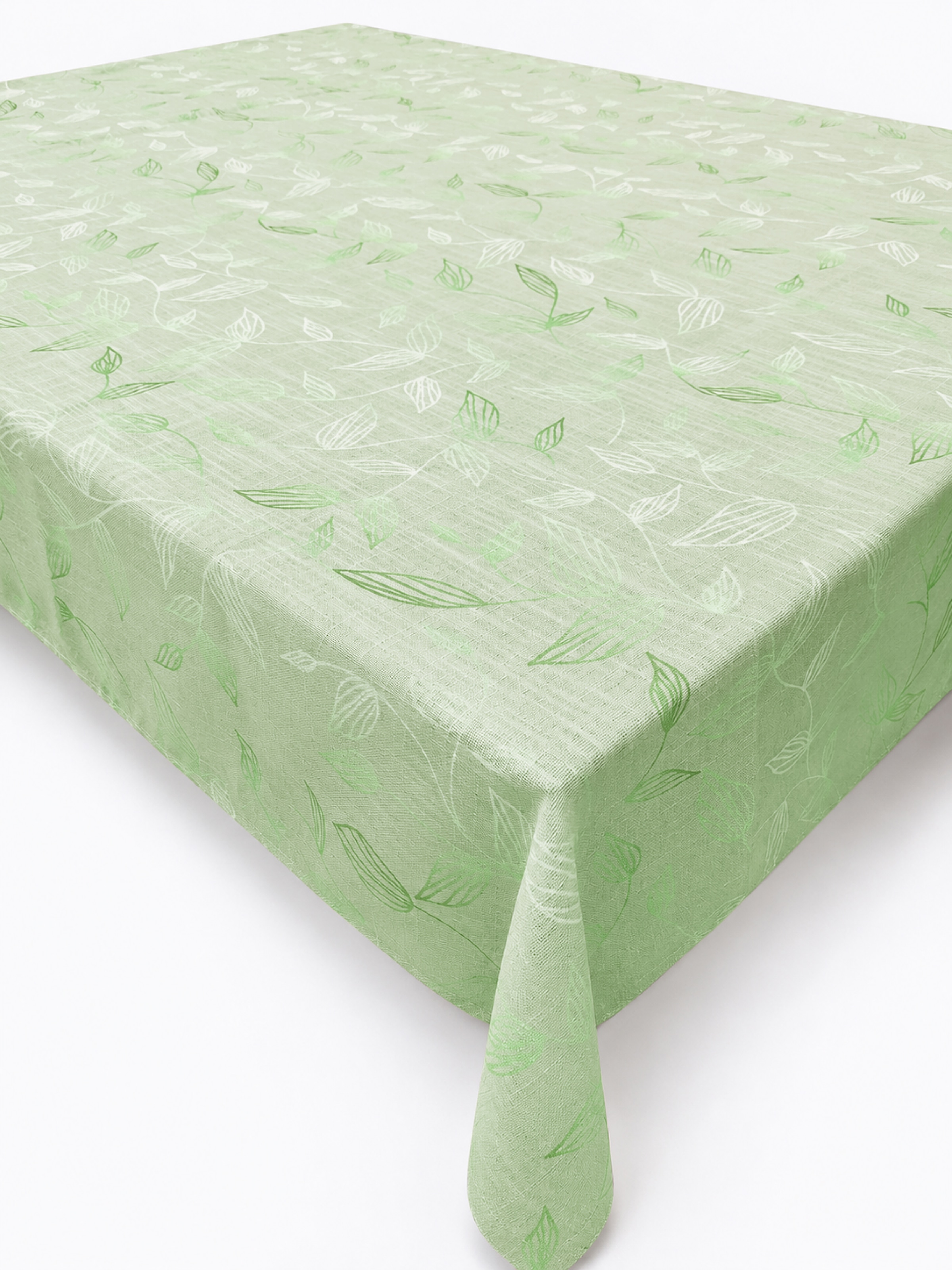 OTTO home Tischdecke "Raffon" Leinen Optik mit Blattmotiv, Wohn - Esszimmer Dekoration