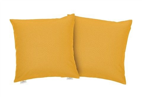 TOM TAILOR HOME Dekokissen »Dove«, unifarben, Kissenhüllen ohne Füllung, 2er Pack