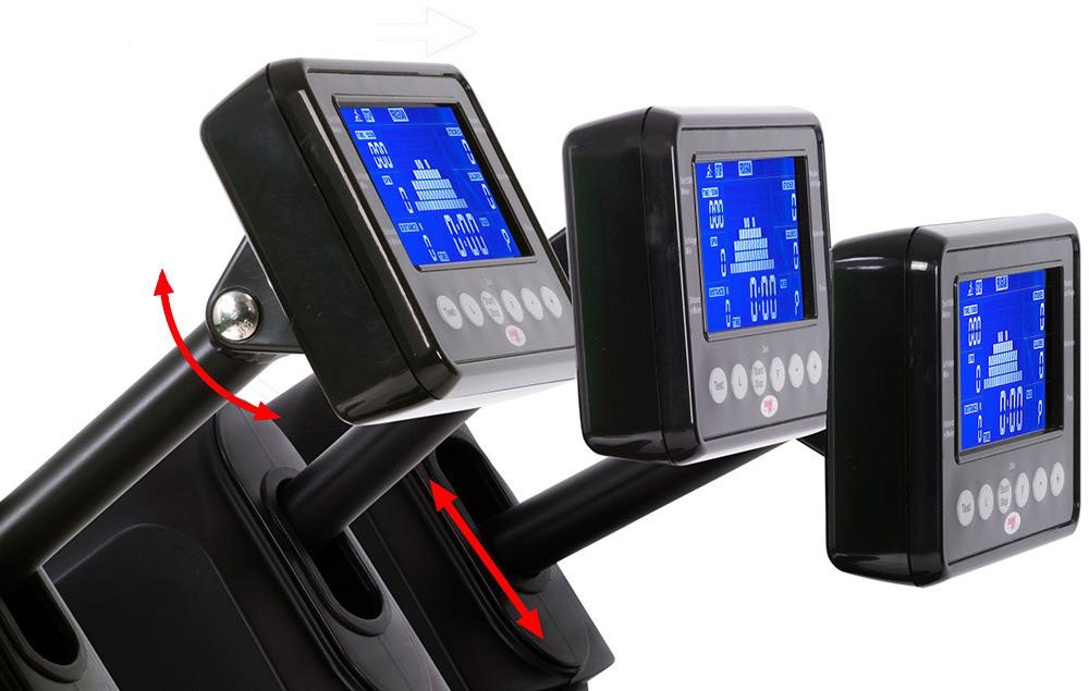 Christopeit Sport® Ruderzugmaschine »Como black edition«, (Ruderschiene platzsparend hochklappbar), Rudermaschine, 16 Widerstandsstufen, Magnetbremse