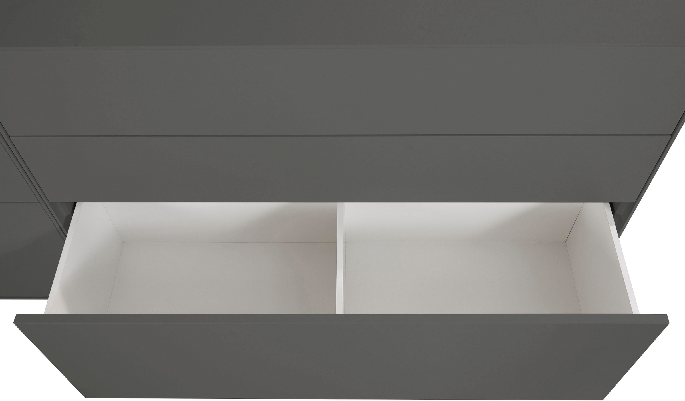 LeGer Home by Lena Gercke Sideboard »Essentials«, (3 St.), Breite: 335cm, MDF lackiert, Push-to-open-Funktion