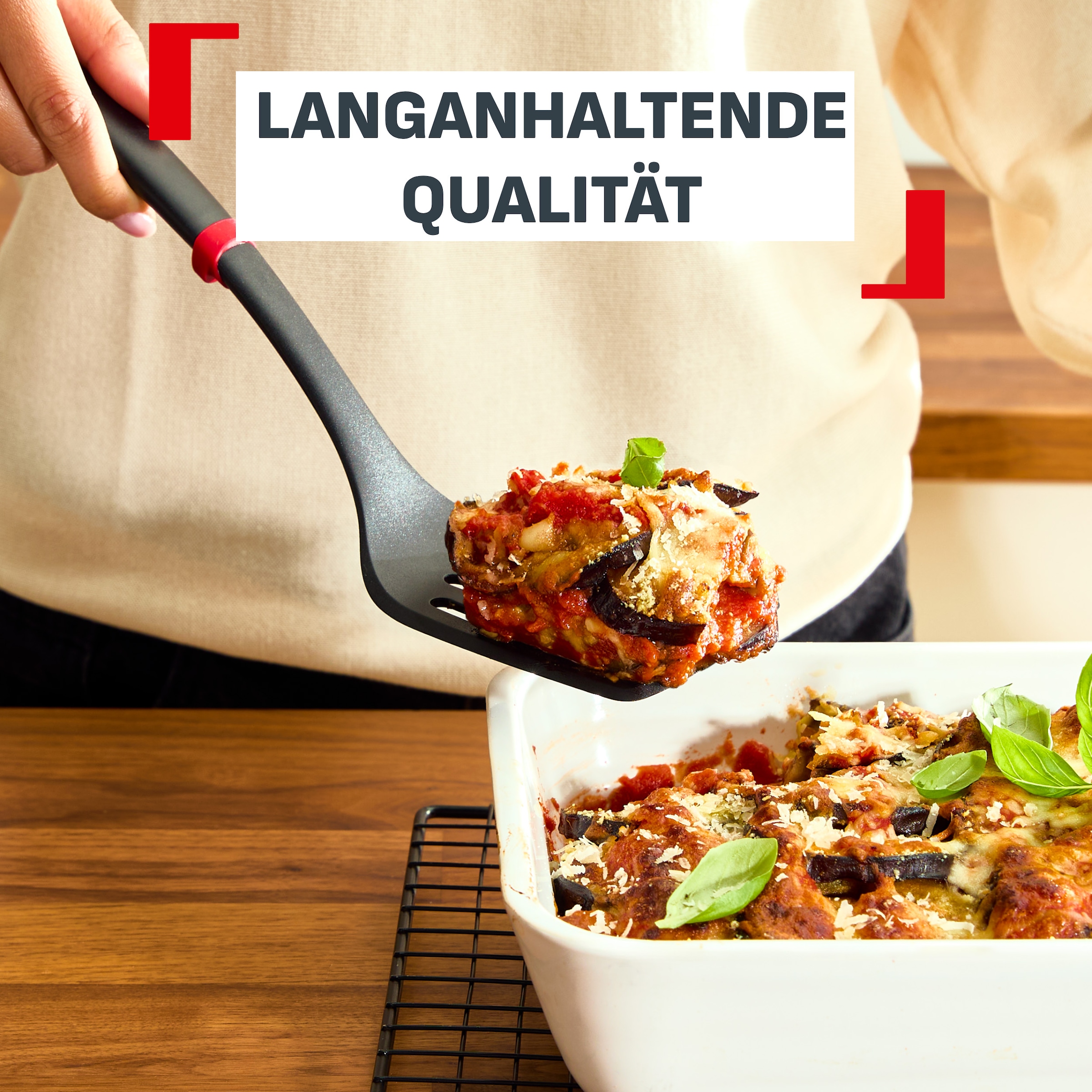 Tefal Kochbesteck-Set »Ingenio+« Silikon-Sicherheitsring, hitzebeständig bis 230°C, spülmaschinenfest