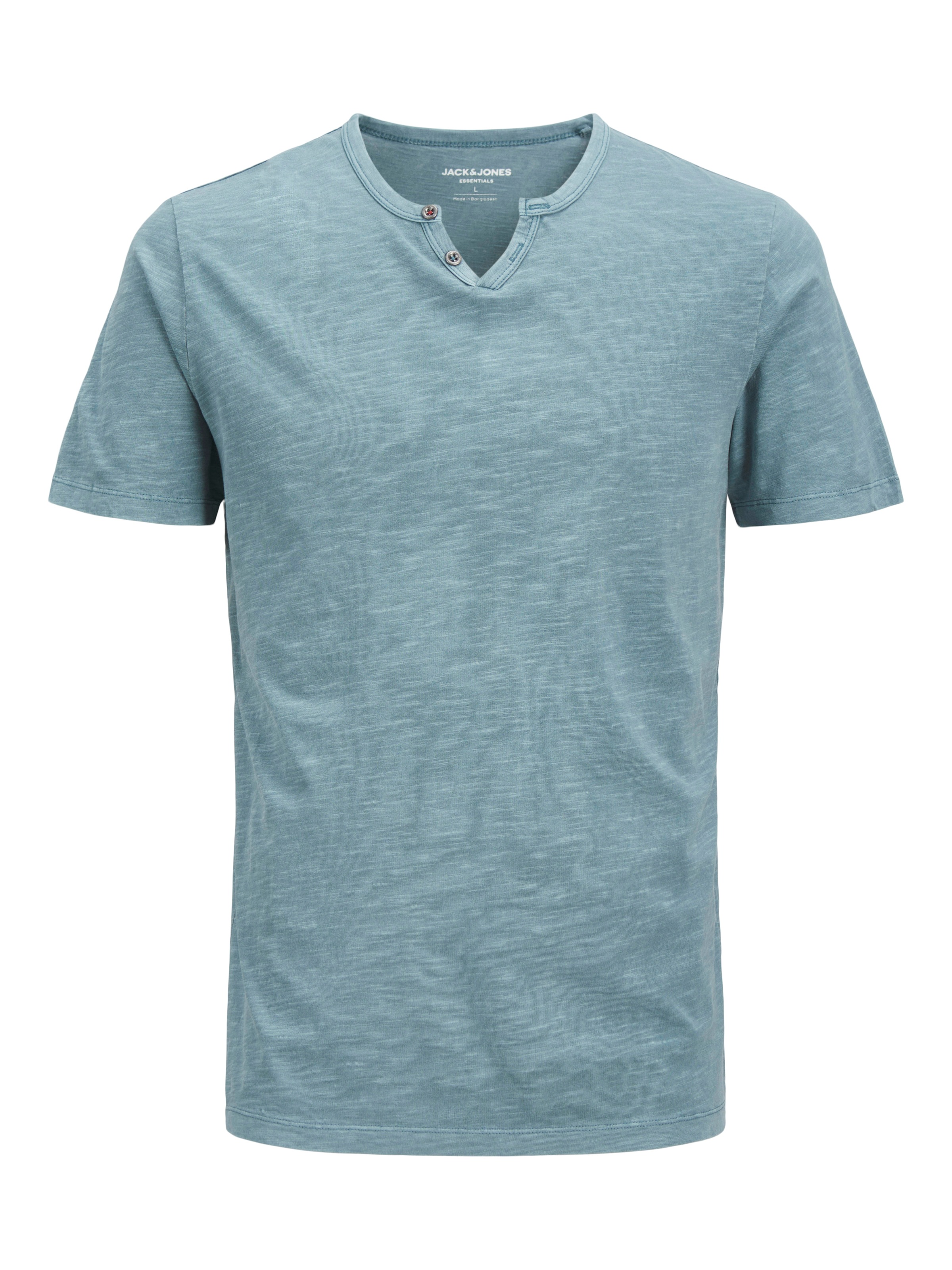 Jack & Jones T-Shirt »JJESPLIT NECK TEE SS NOOS« mit V-Ausschnitt