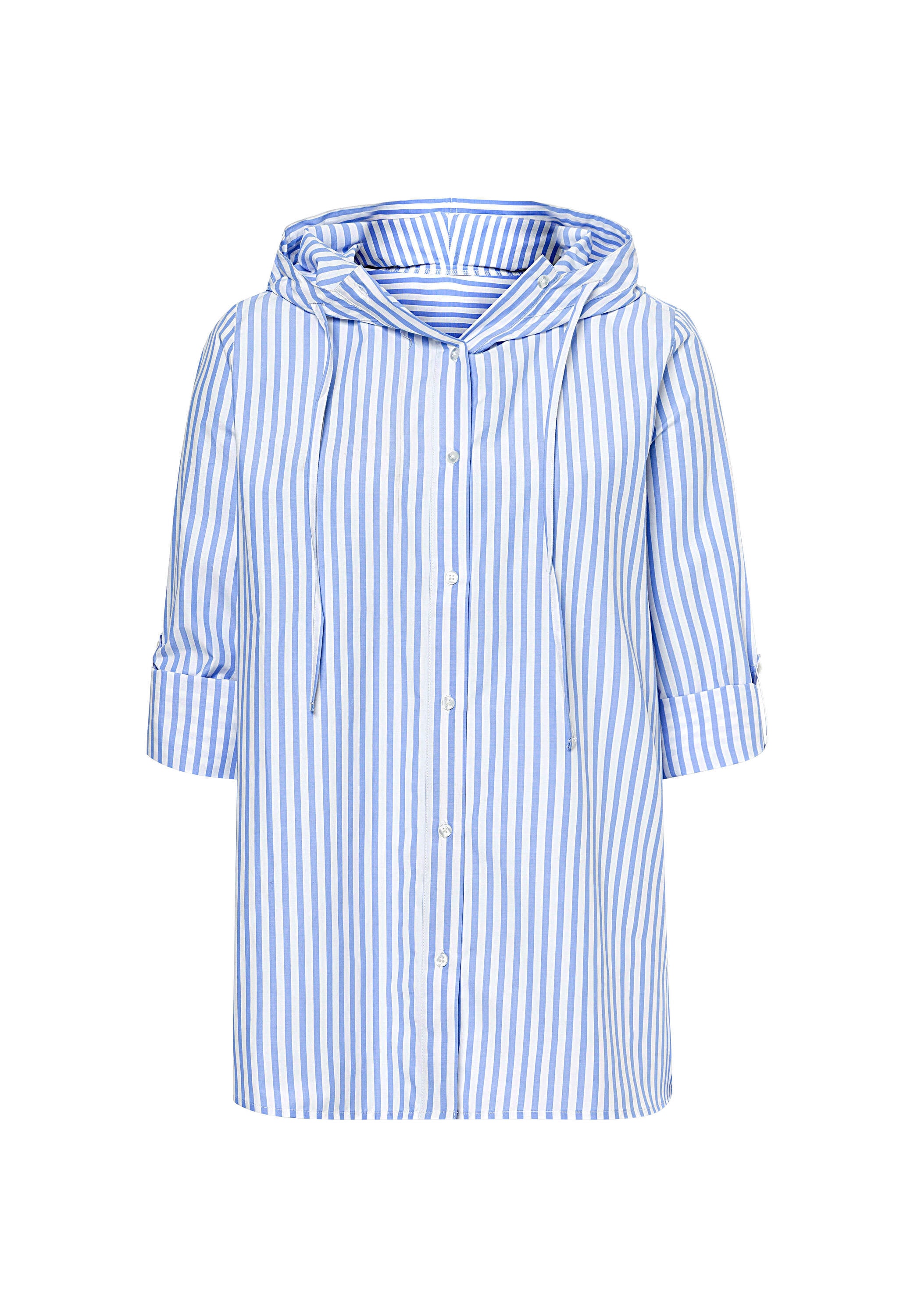 heine Klassische Bluse »Bluse Gestreifte Bluse mit Kapuze«