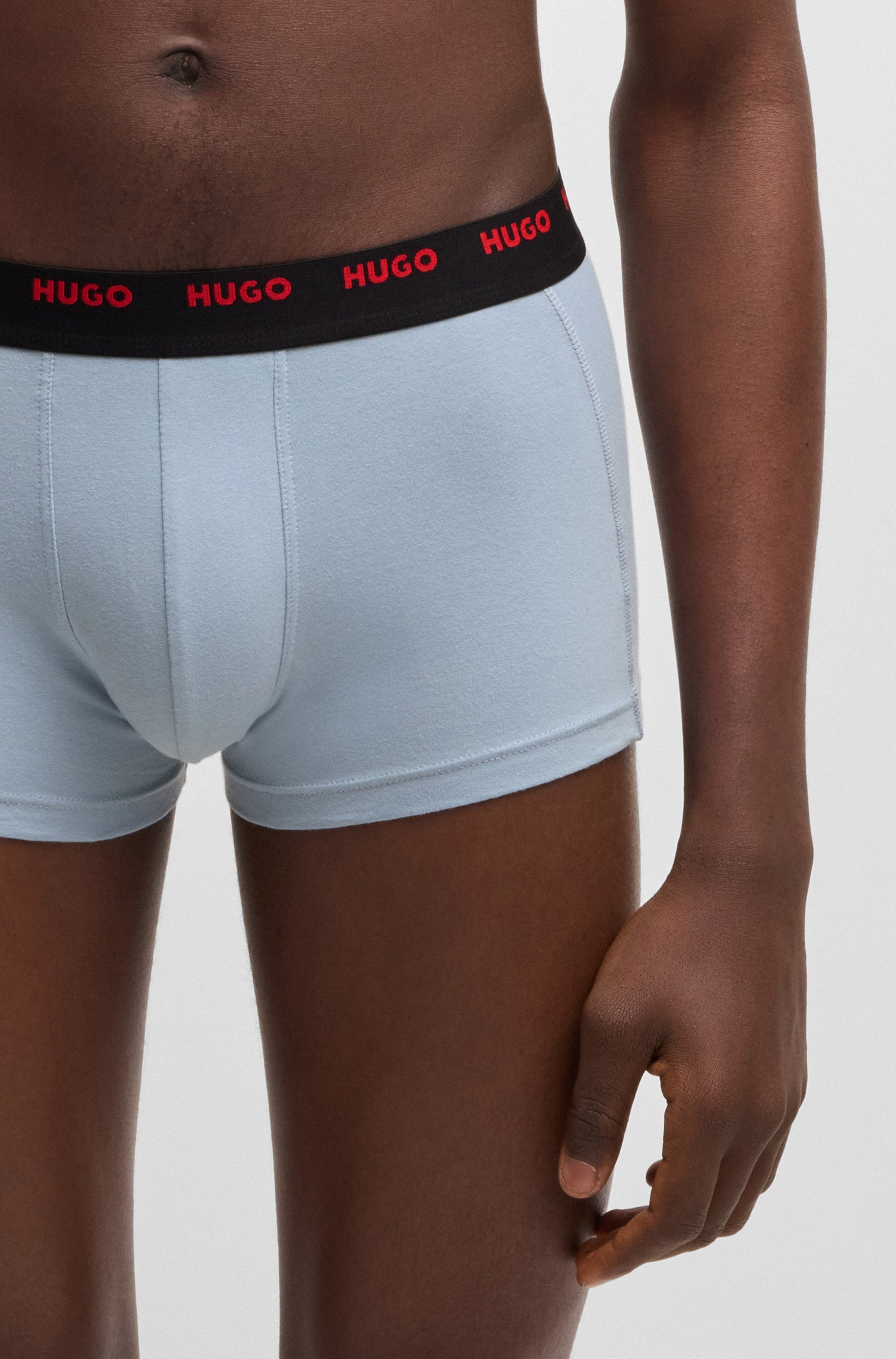 HUGO Underwear Trunk »FIVE PACK«, (Packung, 5 St., 5er-Pack), mit HUGO Schriftzug