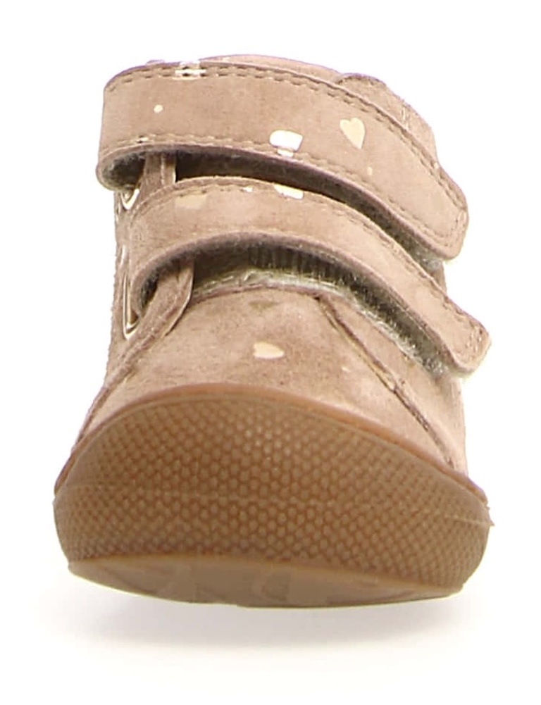 Naturino Lauflernschuh »Cocoon«, Klettschuh mit Metallic-Herzchen, Größenschablone zum Download