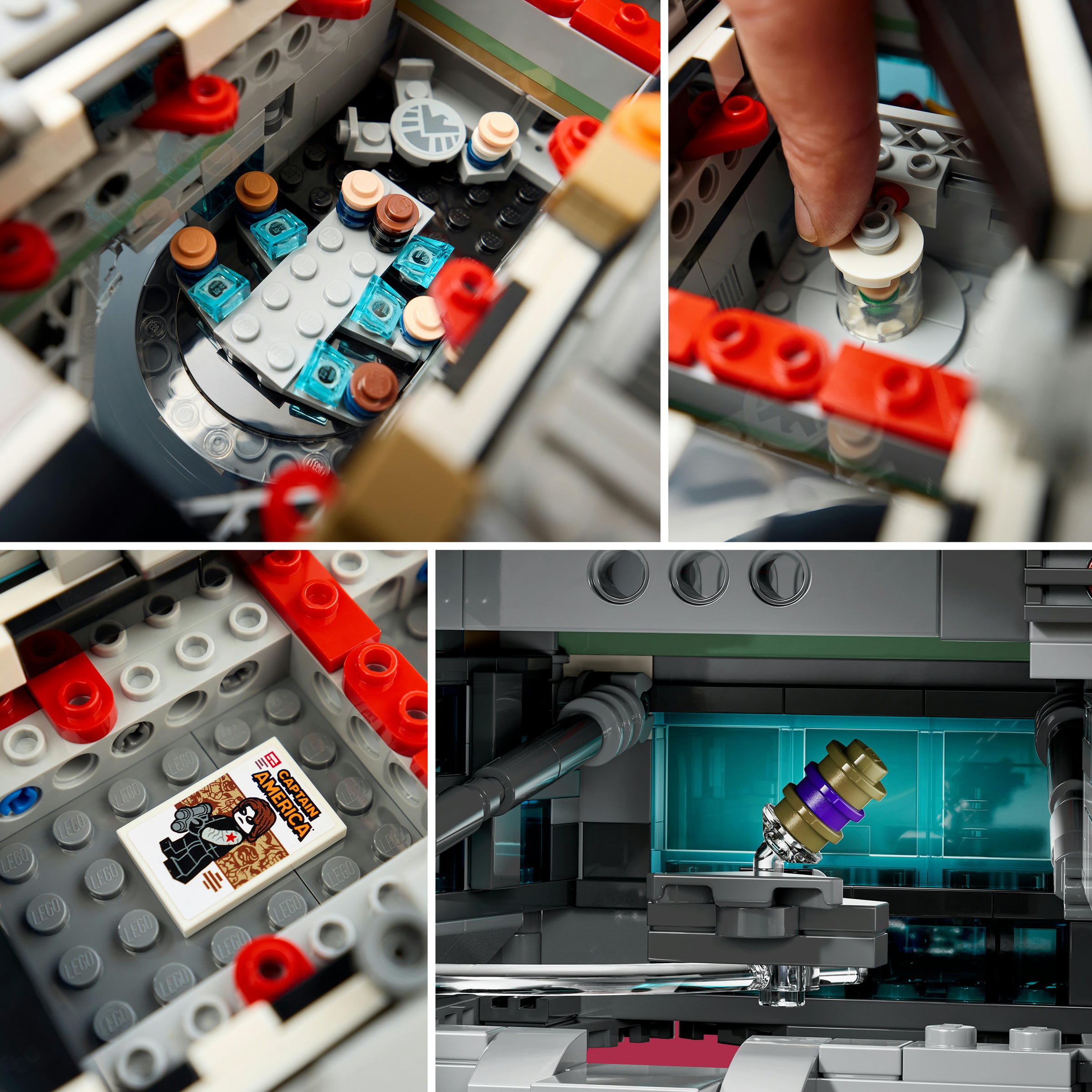 LEGO® Konstruktionsspielsteine »S.H.I.E.L.D.-Helicarrier (76354), LEGO Super Heroes« Made in Europe
