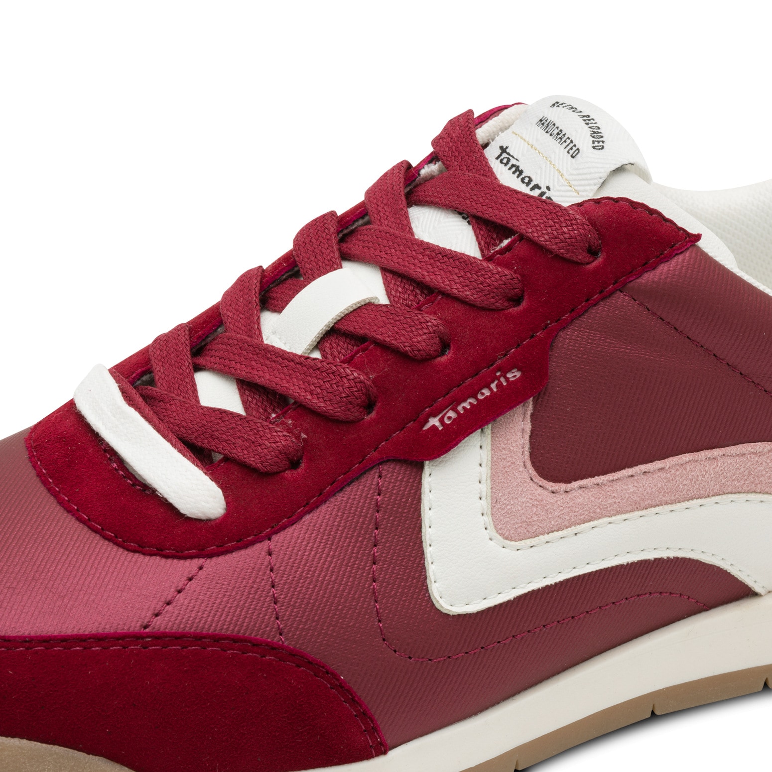 Tamaris Sneaker  , Freizeitschuh, Halbschuh, Schnürschuh, weich gepolsterter Schaftrand