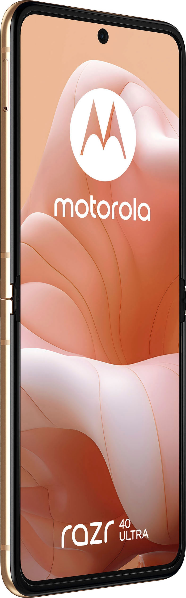Motorola Smartphone »Motorola razr40 ultra«, Peach Fuzz