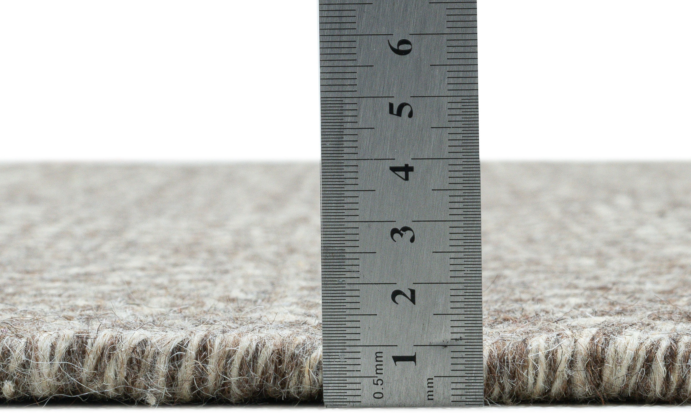 THEKO Wollteppich »Trondheim PO-501«, rechteckig, 10 mm Höhe, Handweb Teppich, Flachgewebe, reine Wolle, handgewebt