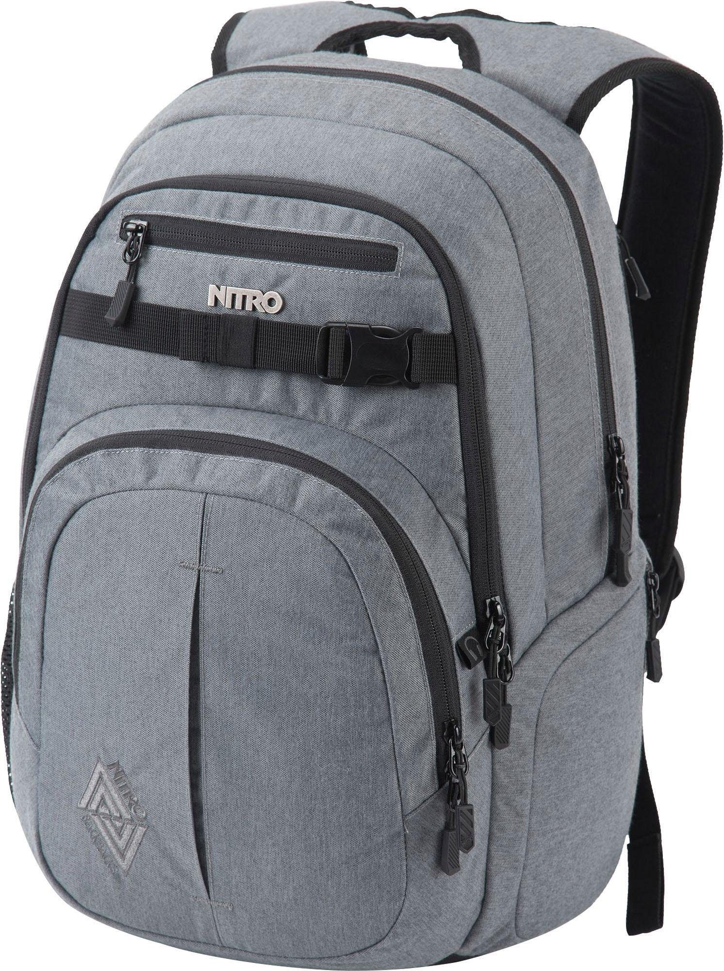 NITRO Schulrucksack »Chase«, Alltagsrucksack, Rucksack für Freizeit, Schule, Arbeit und Reise