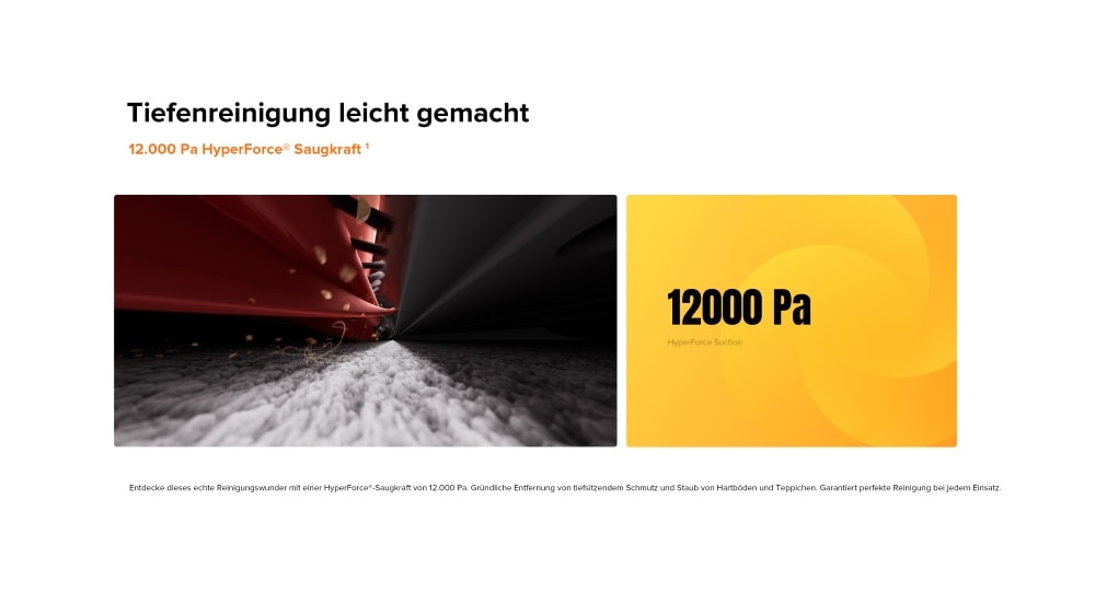 Roborock Saugroboter »Roborock Qrevo 5AE mit Wischfunktion, autom. Moppanhebung« leistungsstarke 12.000 Pa Saugleistung, LDS-Navigationssystem,