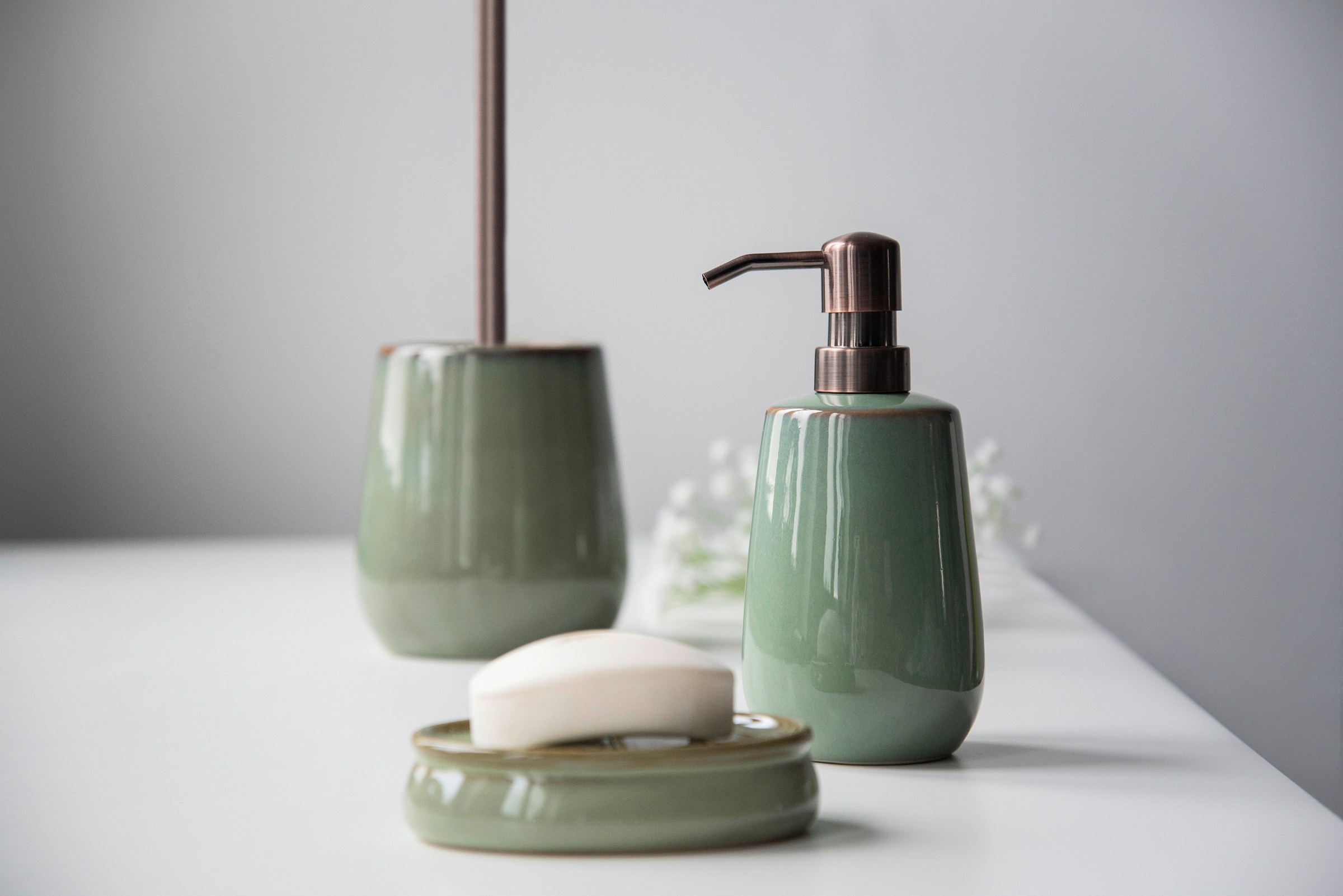 WENKO Seifenspender »Sirmione« Keramik, 430 ml