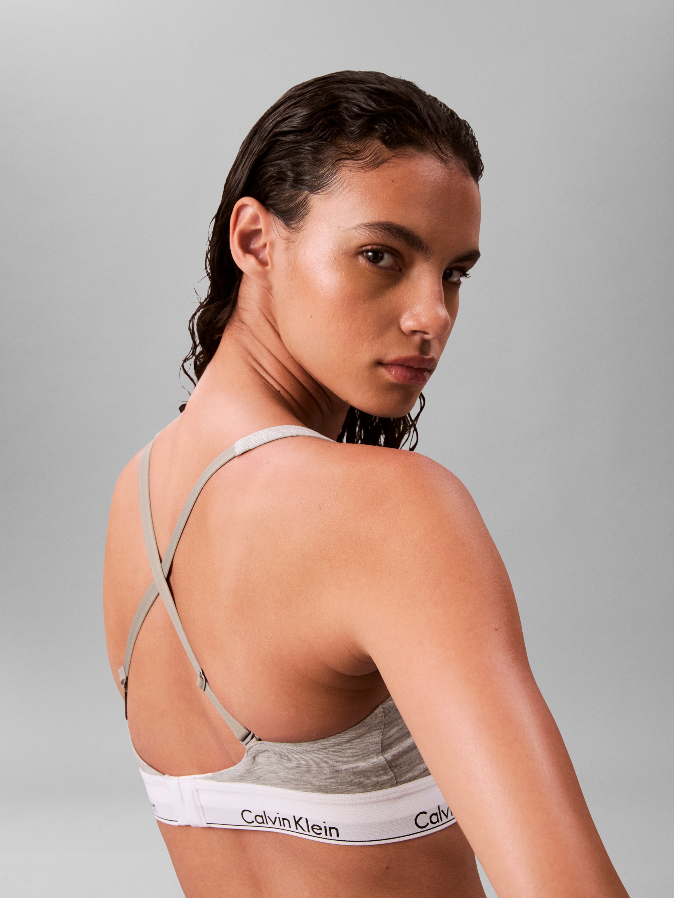 Calvin Klein Underwear Bralette-BH »LIGHTLY LINED BRALETTE« Mit elastischem Saum