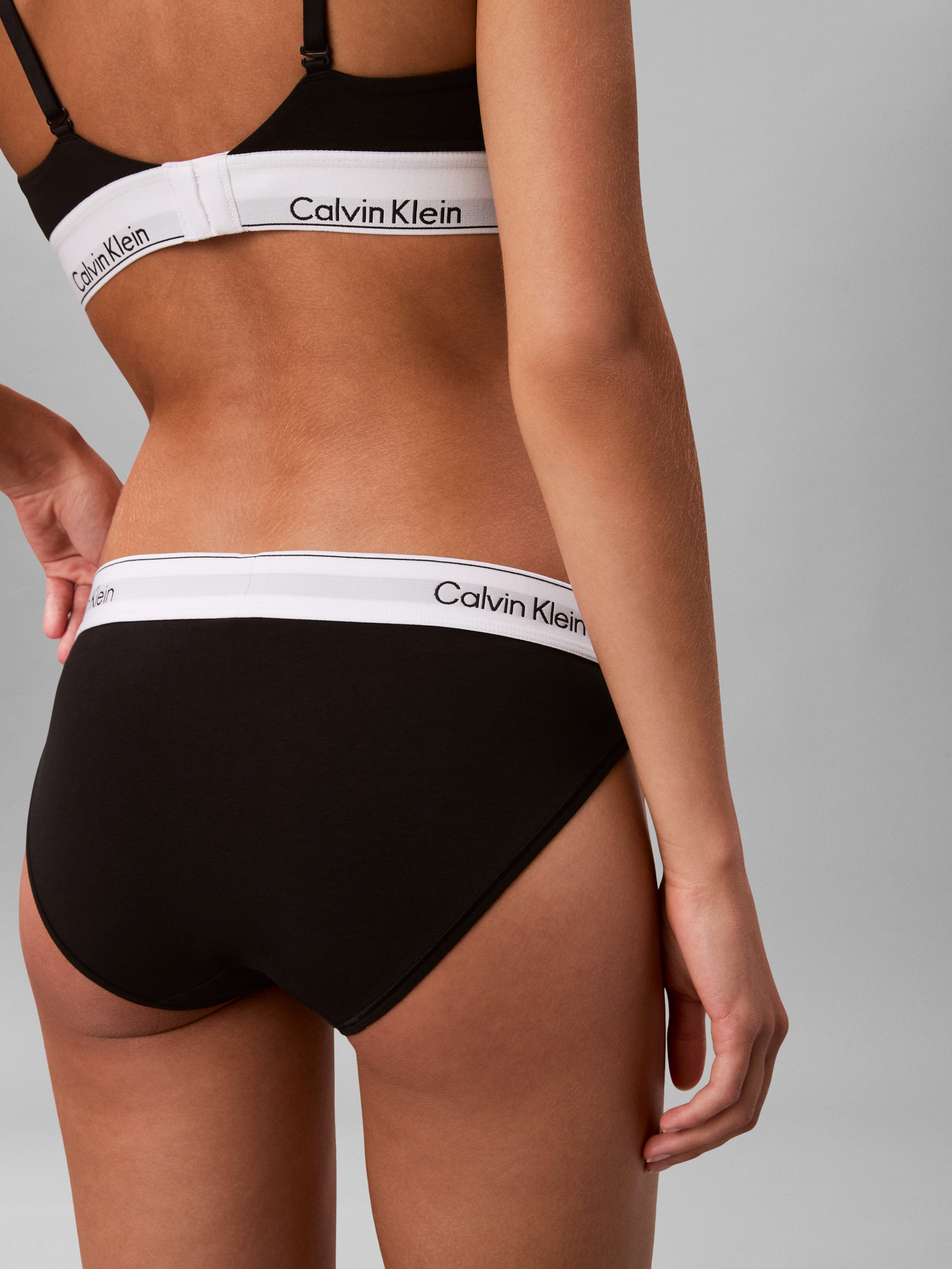 Calvin Klein Underwear Bikinislip »MODERN COTTON« mit breitem Bündchen