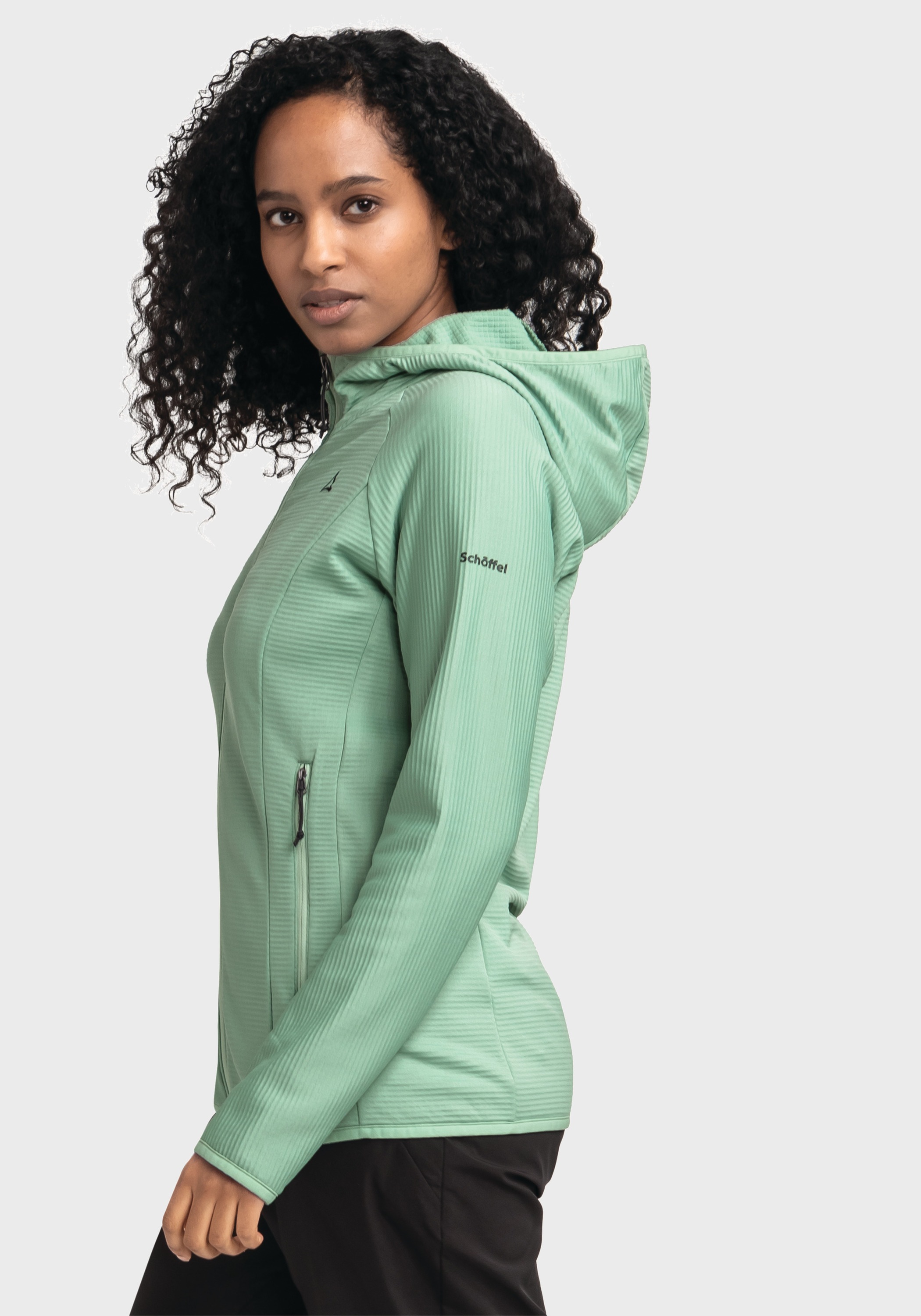 Schöffel Fleecejacke »Hiking Fleece Hoody Style Cascata WMS«, mit Kapuze