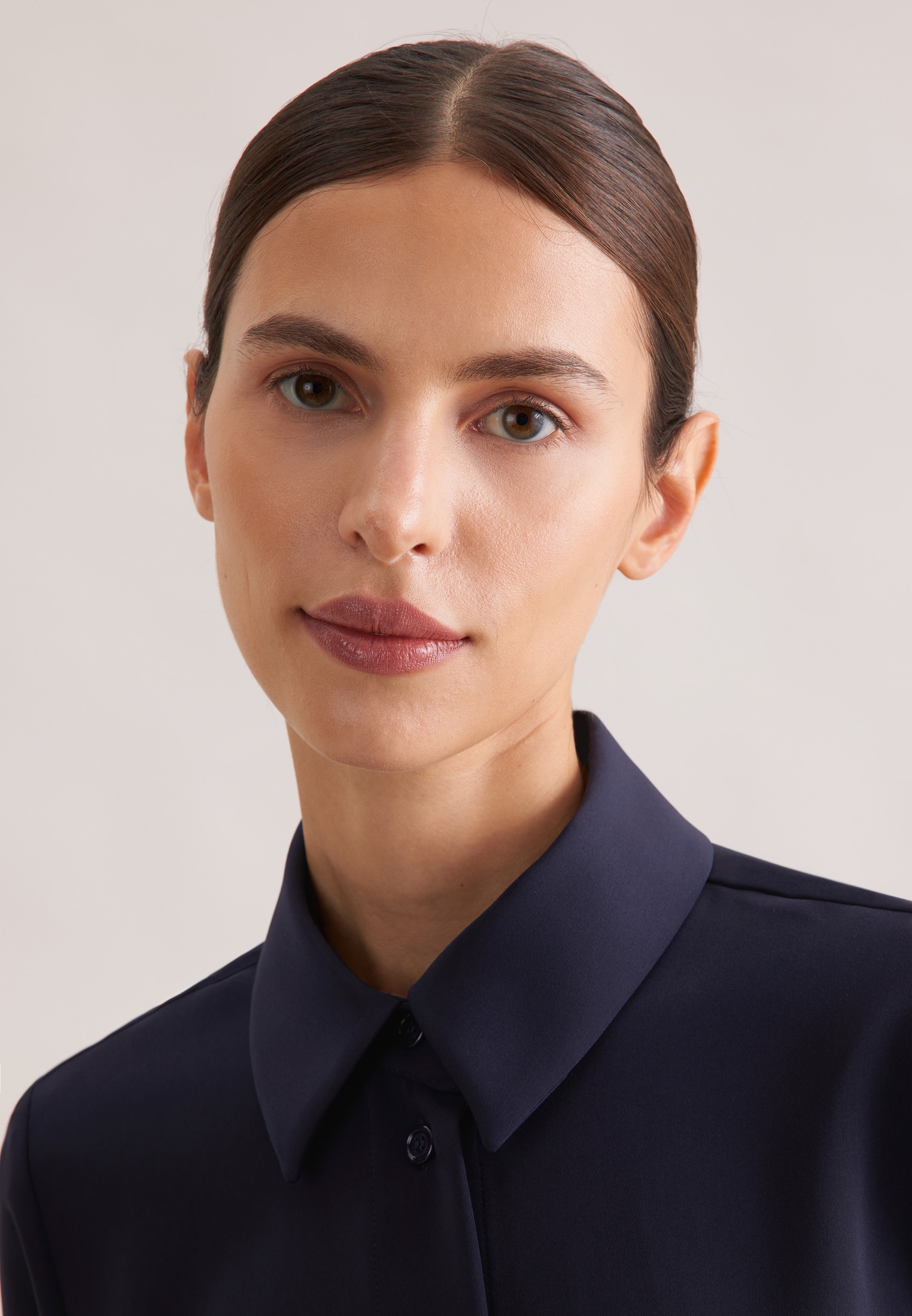 seidensticker Hemdbluse »Schwarze Rose« 1/1 Uni