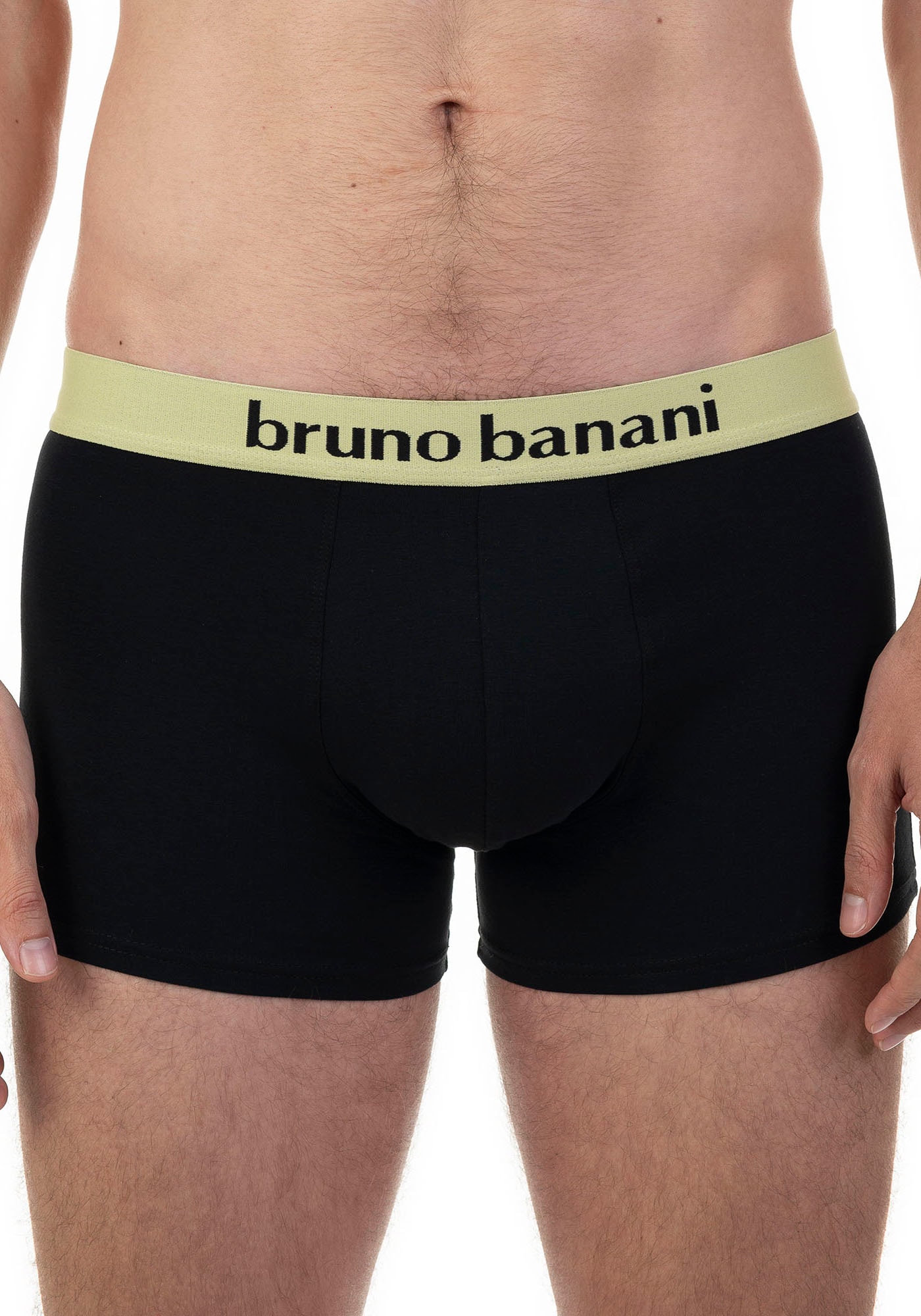 Bruno Banani Boxer, (2er Pack), mit kontrastreichem Logobund