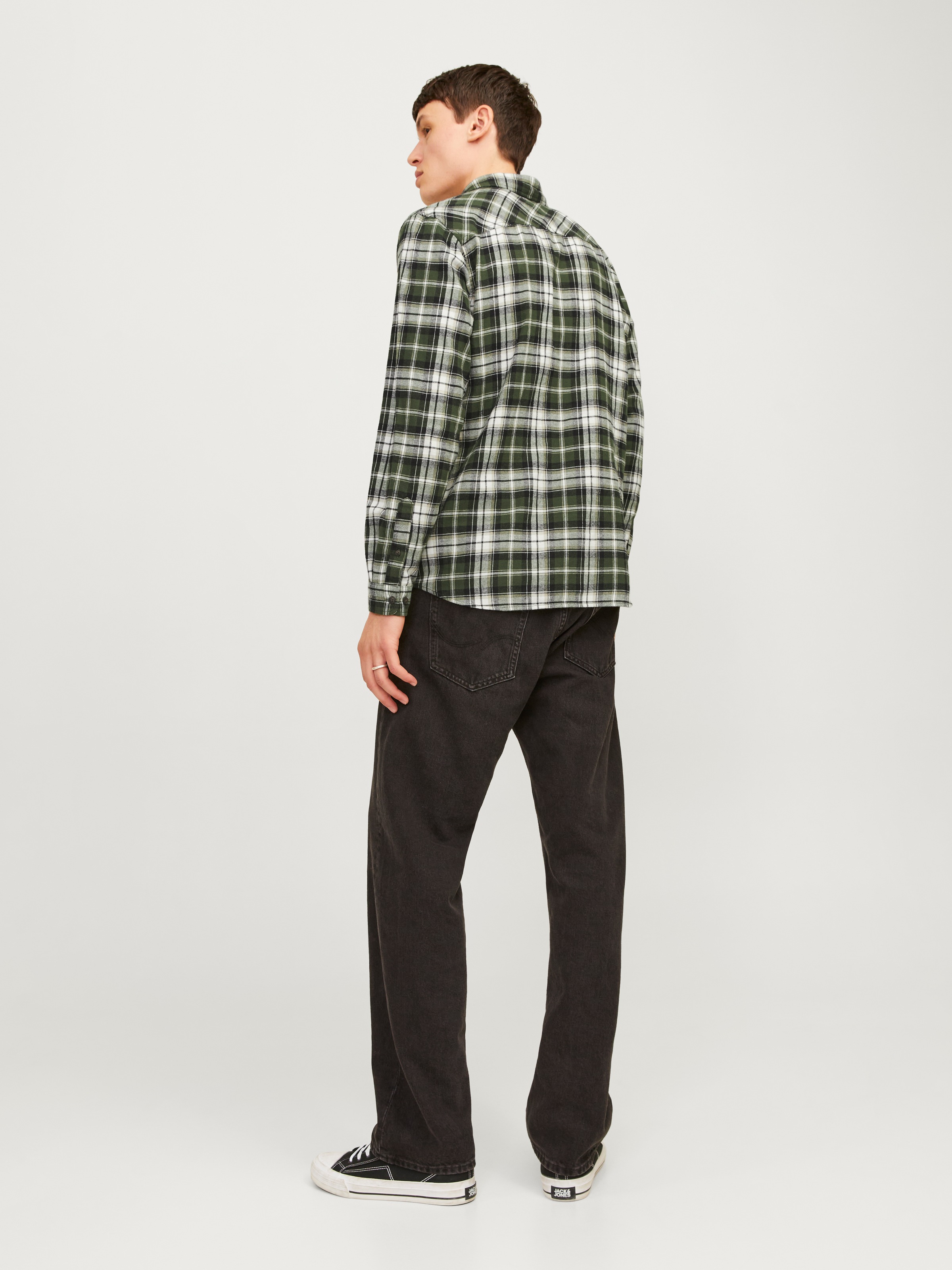 Jack & Jones Langarmhemd »JJJOSHUA FALL FLANNEL SHIRT LS«
