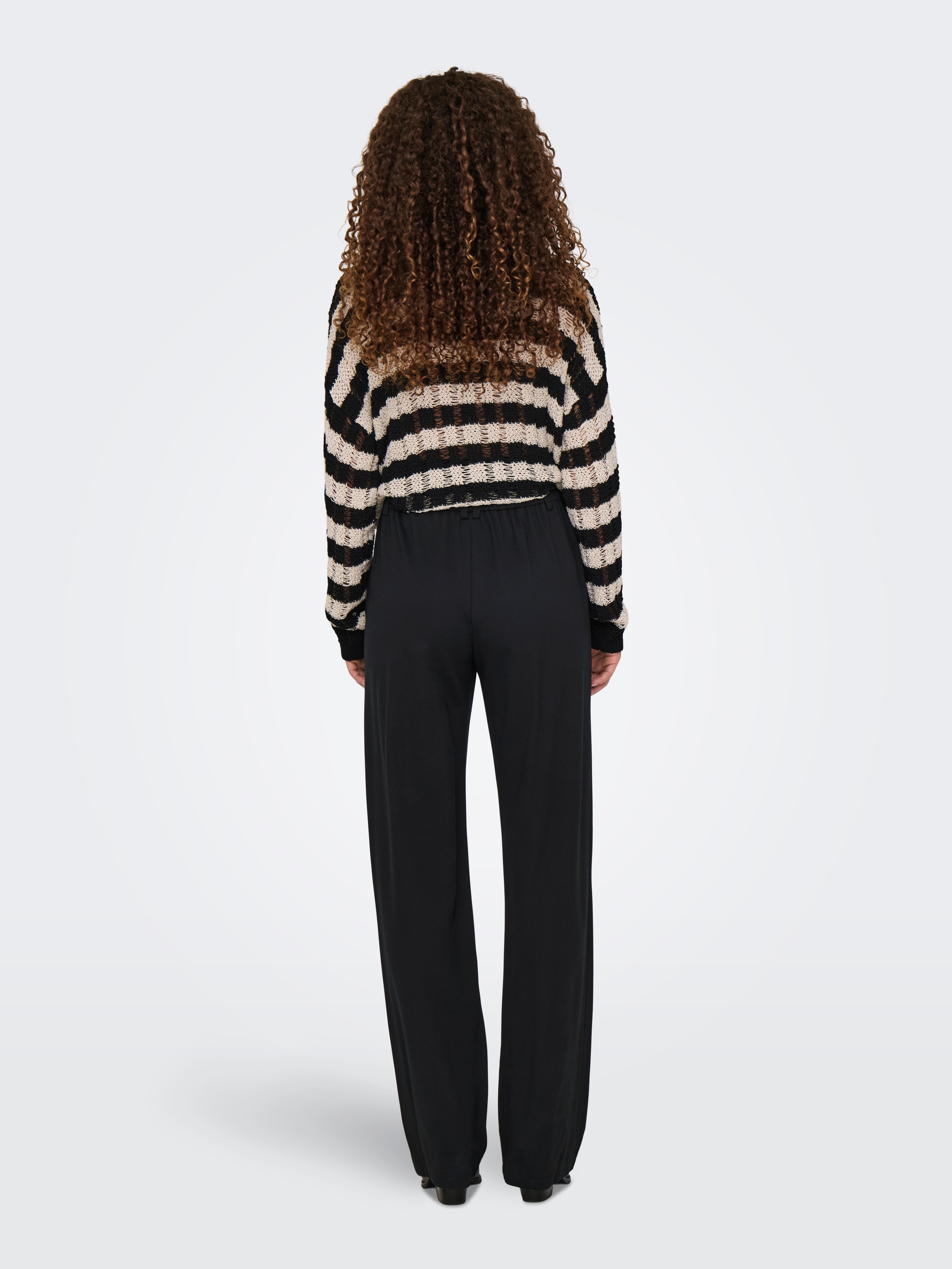 ONLY Anzughose »ONLPOPTRASH LIFE MW STRAIGHT PANT PNT«