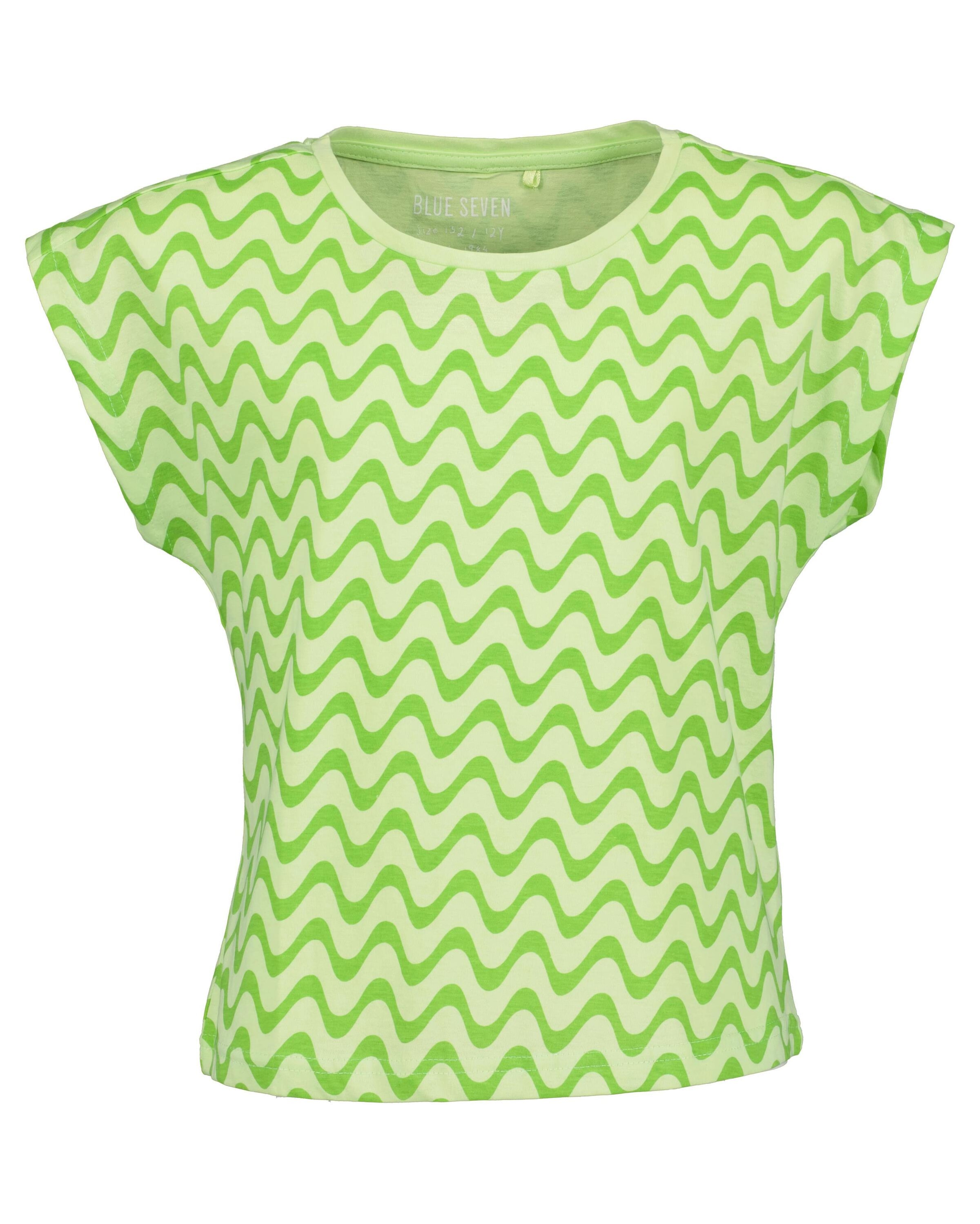 Blue Seven T-Shirt »Blue Seven Teenager Mädchen T-Shirts OPEN MIND - 2er Pack«, (2 tlg.)