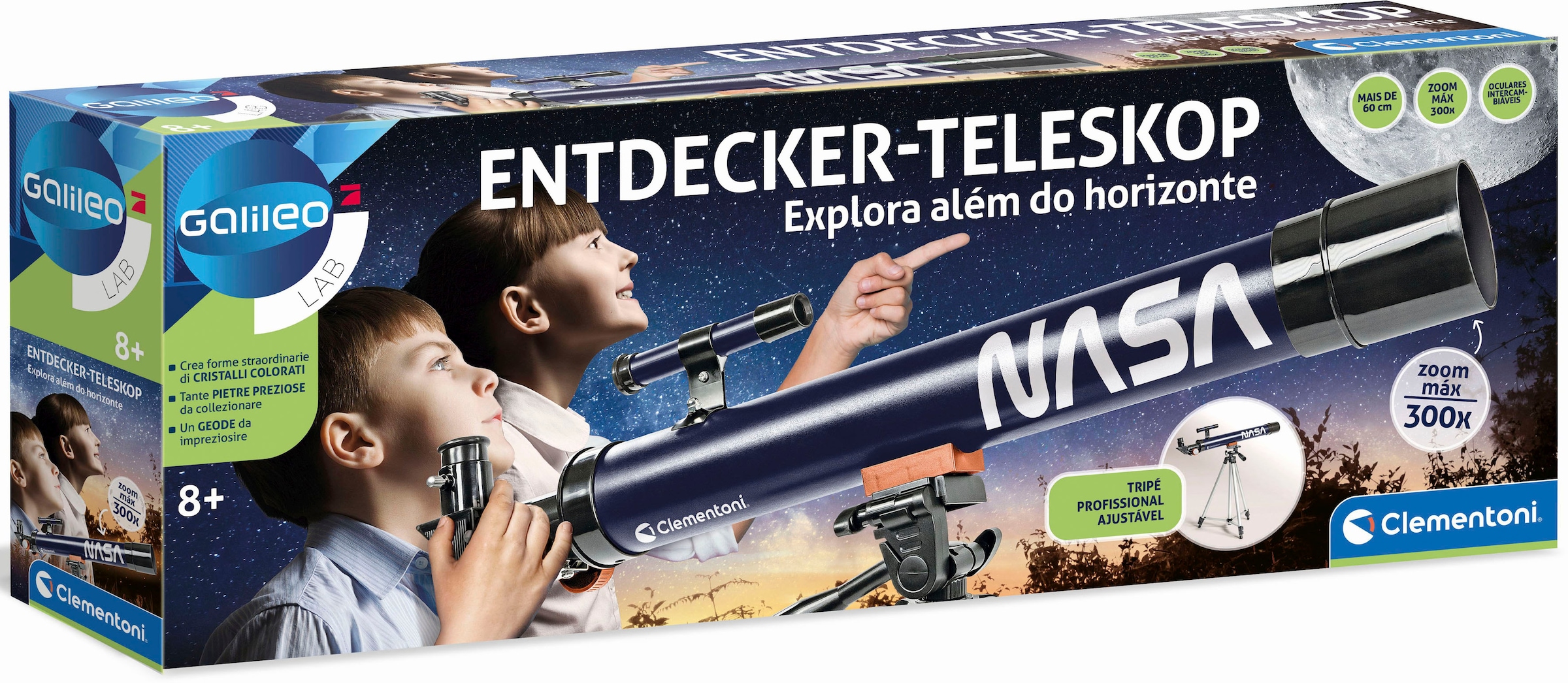 Clementoni® Teleskop »Galileo, Entdecker-Teleskop«