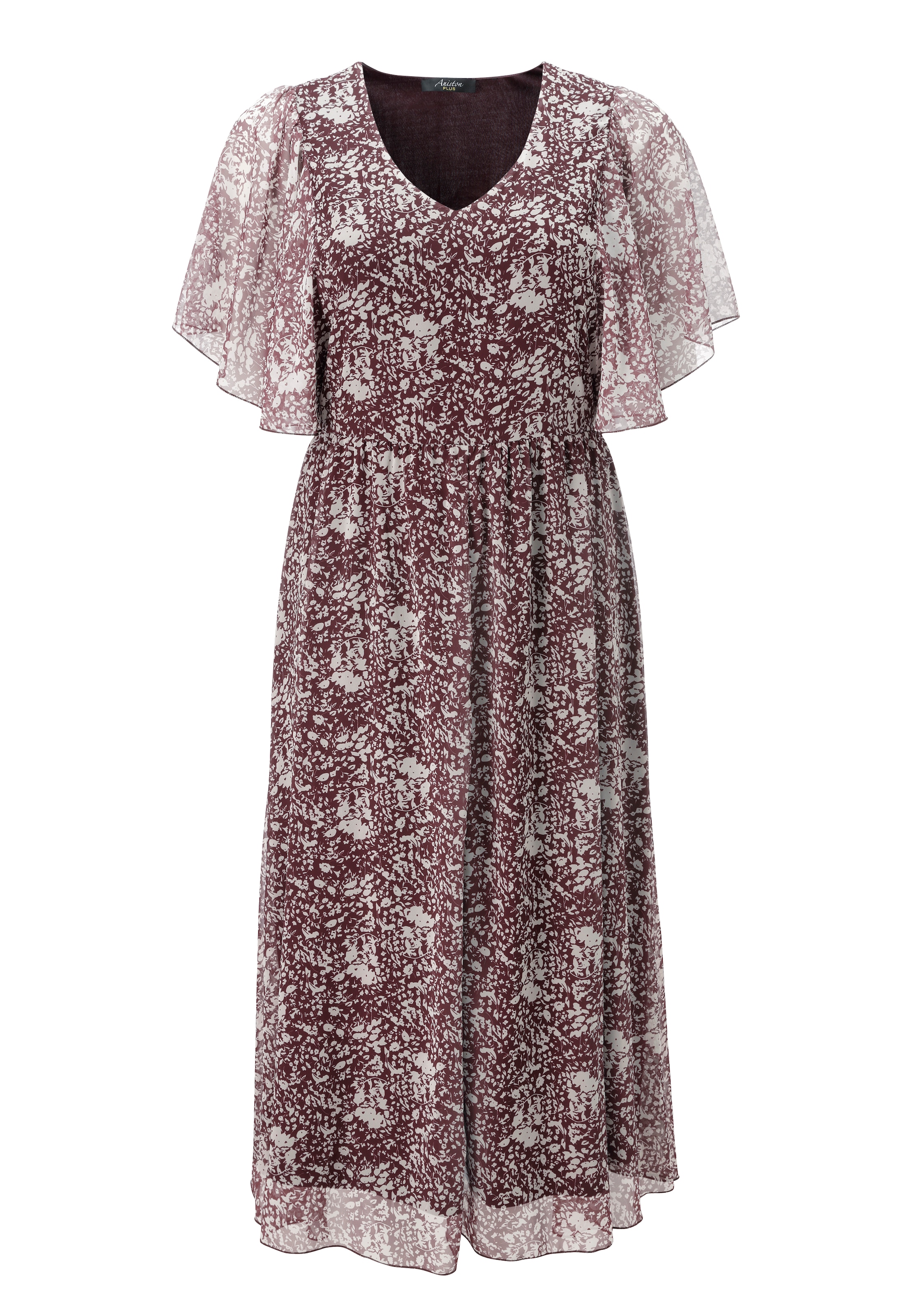 Aniston PLUS Chiffonkleid in dezentem Dessin - NEUE KOLLEKTION