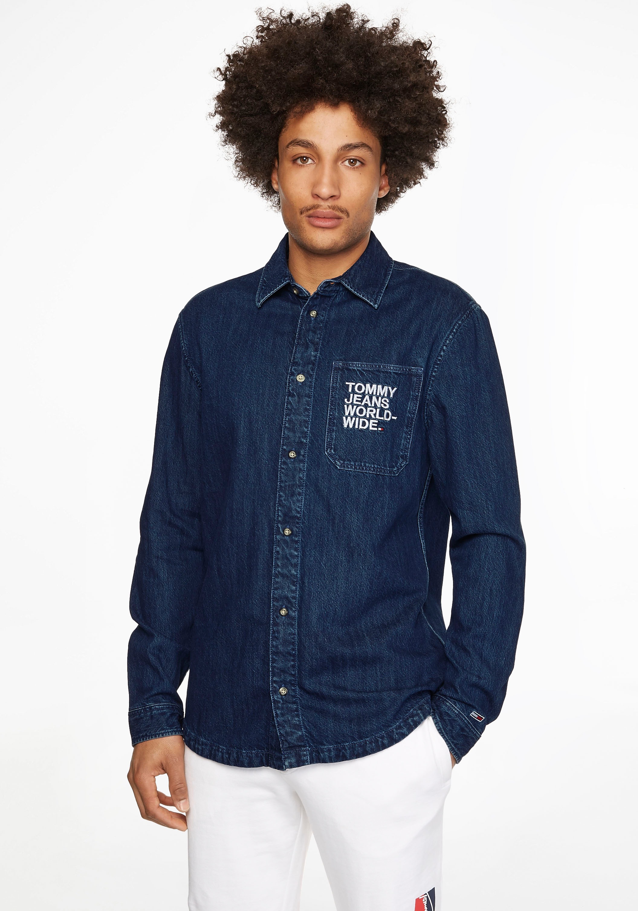 Tommy Jeans Jeanshemd »TJM MODERN GRAPHIC DENIM SHIRT« kaufen