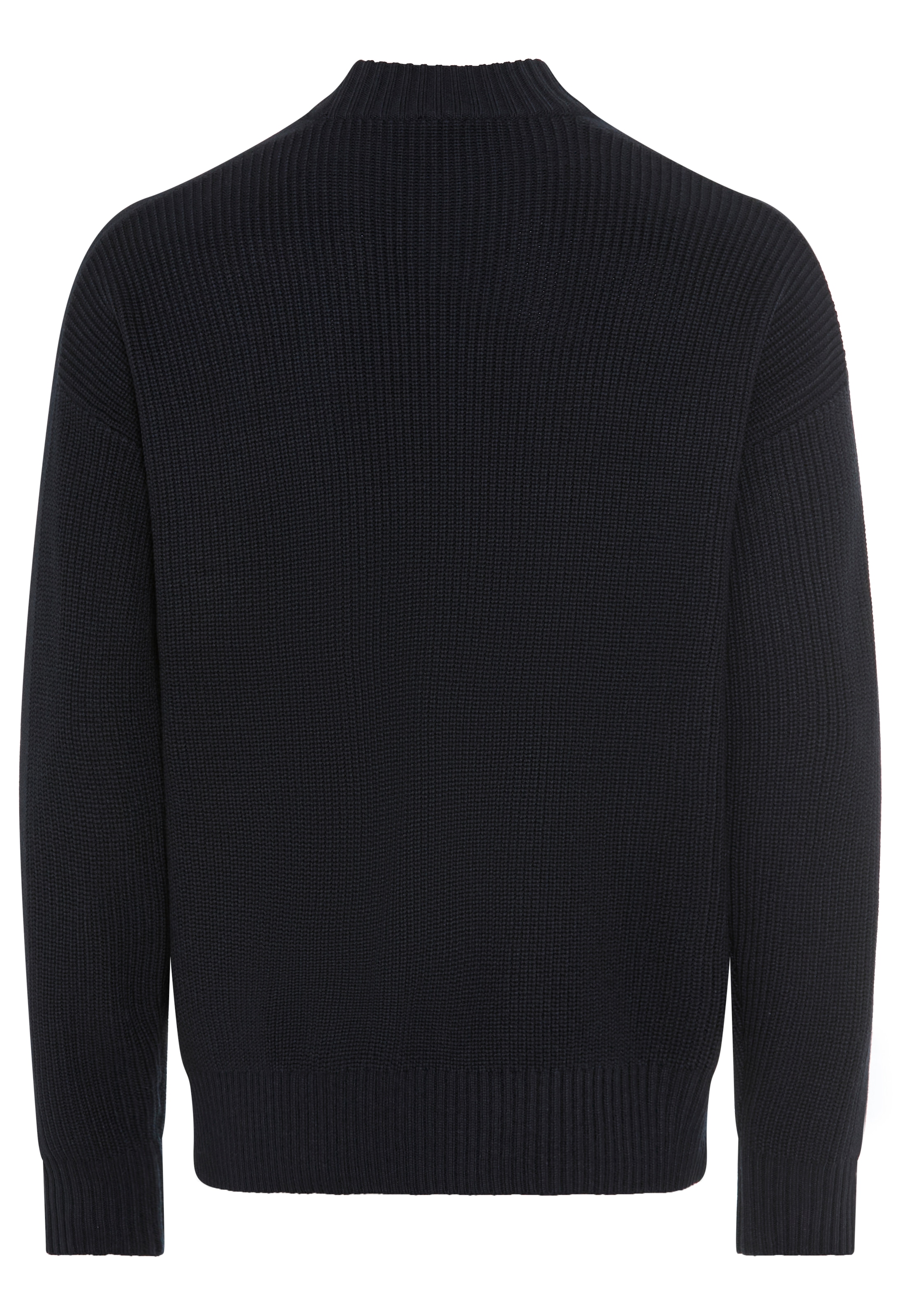 BOSS ORANGE Strickpullover »Andern« Rundhalsausschnitt, relaxed fit, Strickmix