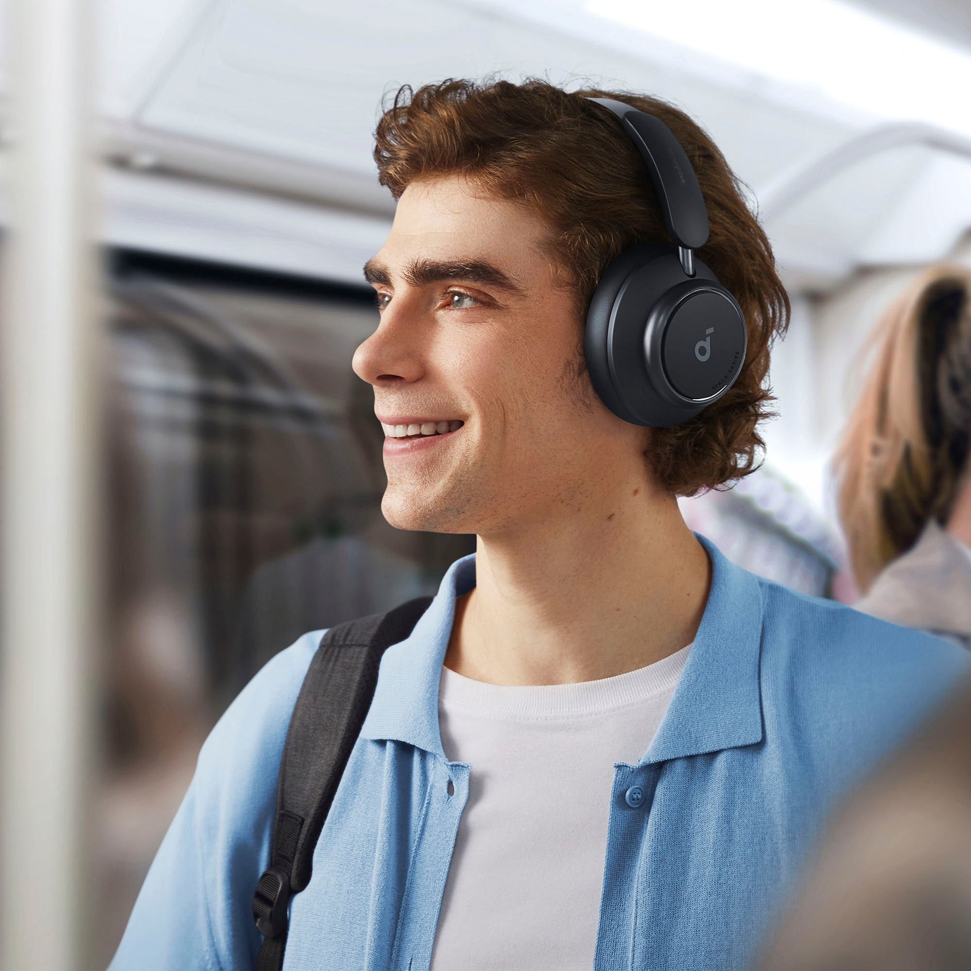 Anker Bluetooth-Kopfhörer »Soundcore Space Q45«, Bluetooth-AVRCP Bluetooth-A2DP Bluetooth-HFP, Adaptive Noise-Cancelling-Freisprechfunktion-Hi-Res-kompatibel mit Siri
